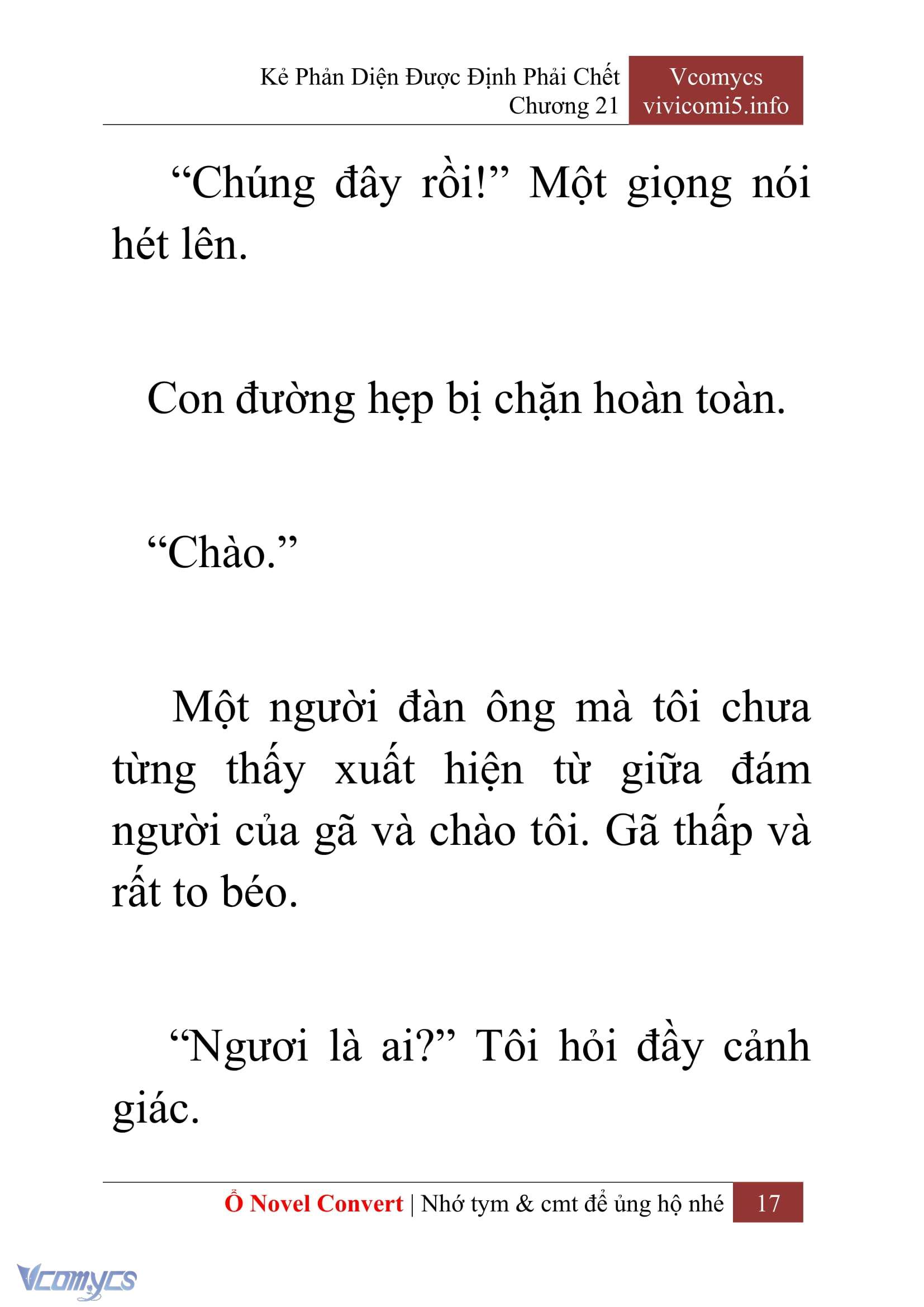 [Novel] Kẻ Phản Diện Được Định Phải Chết Chap 21 - Trang 2