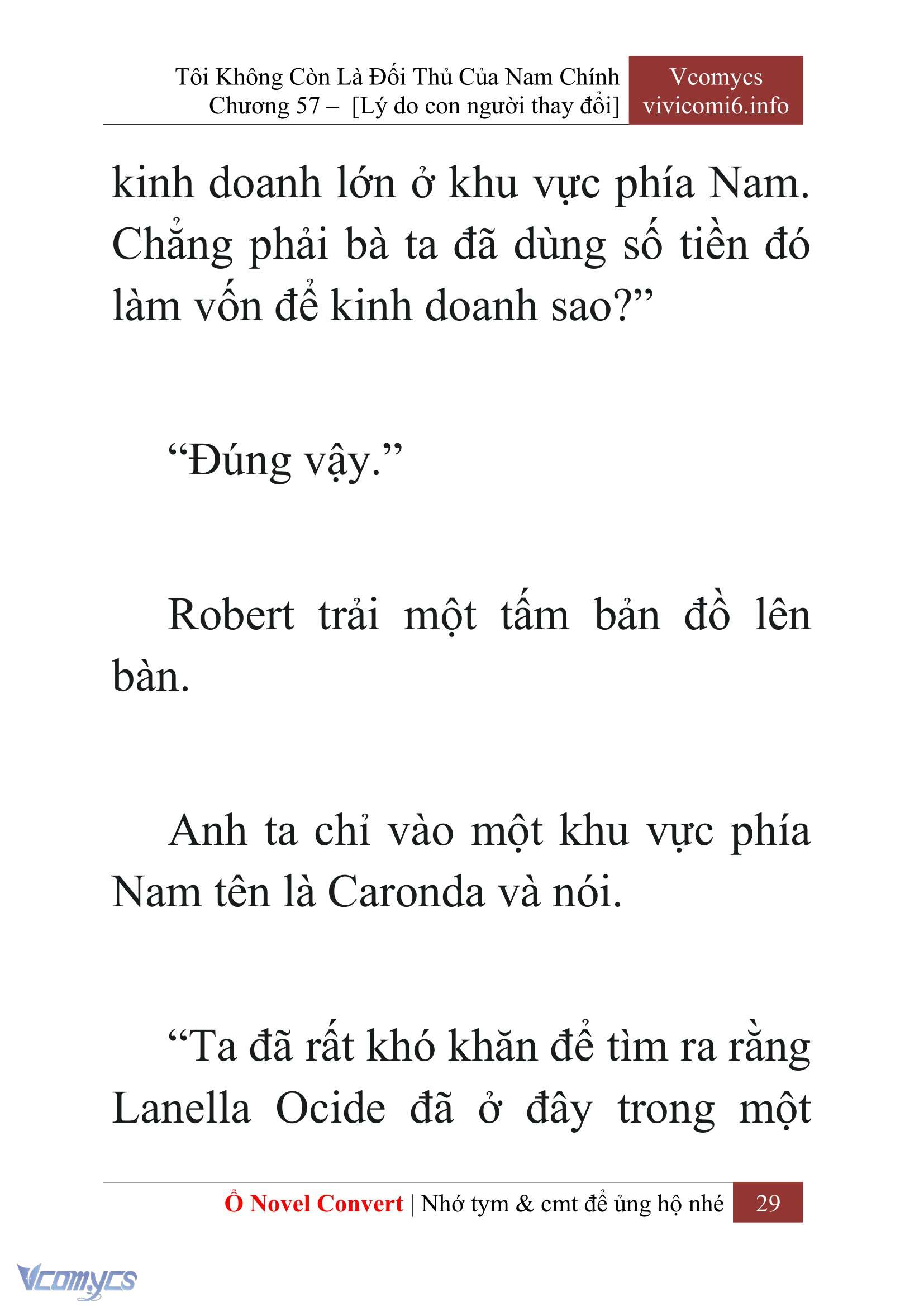 [Novel] Tôi Không Còn Là Đối Thủ Của Nam Chính Chap 57 - Next Chap 58