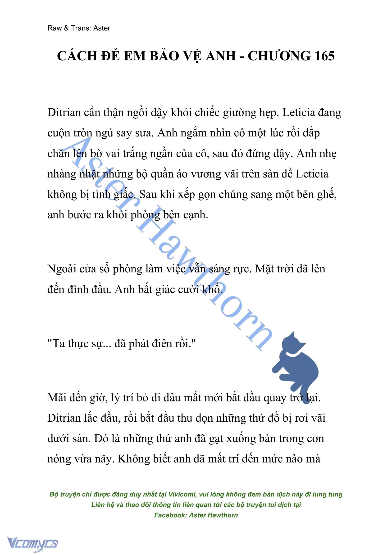 [NOVEL] Cách Để Em Bảo Vệ Anh Chap 165 - Next Chap 166