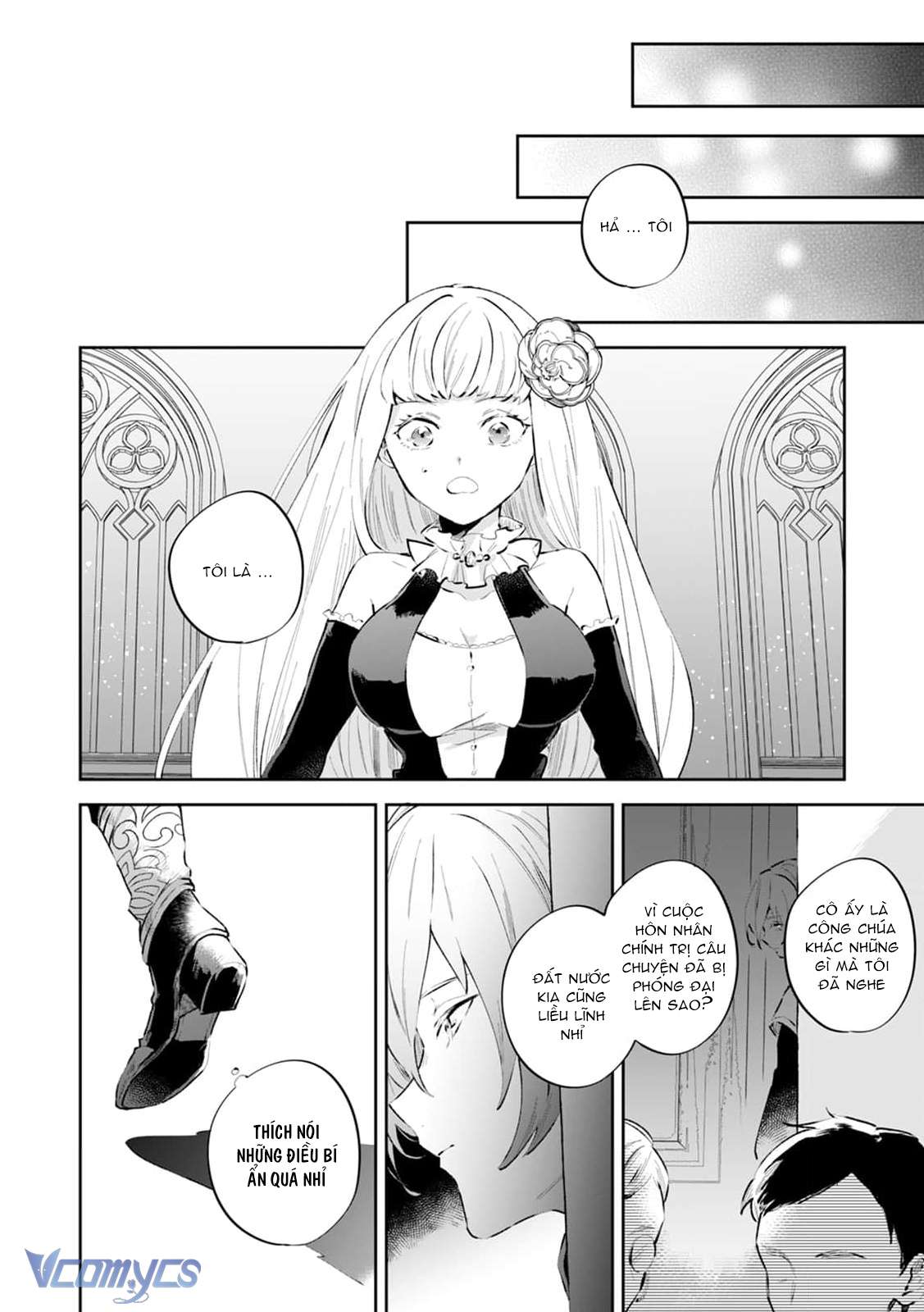[18+] Tôi Và Công Chúa Chuyển Sinh Cho Nhau Rồi... Chap 4 - Trang 2