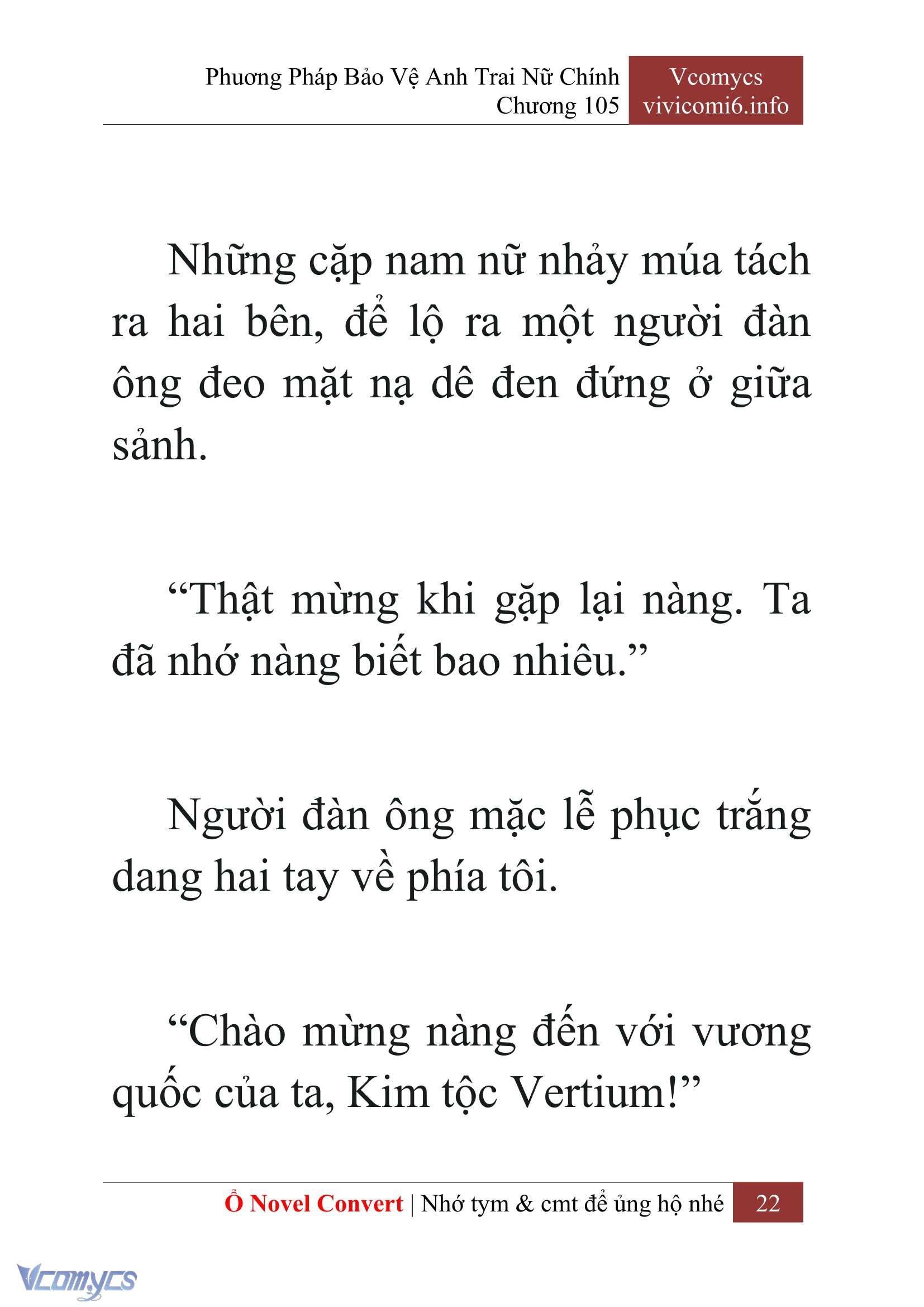 [Novel] Phương Pháp Bảo Vệ Anh Trai Nữ Chính Chap 105 - Trang 2