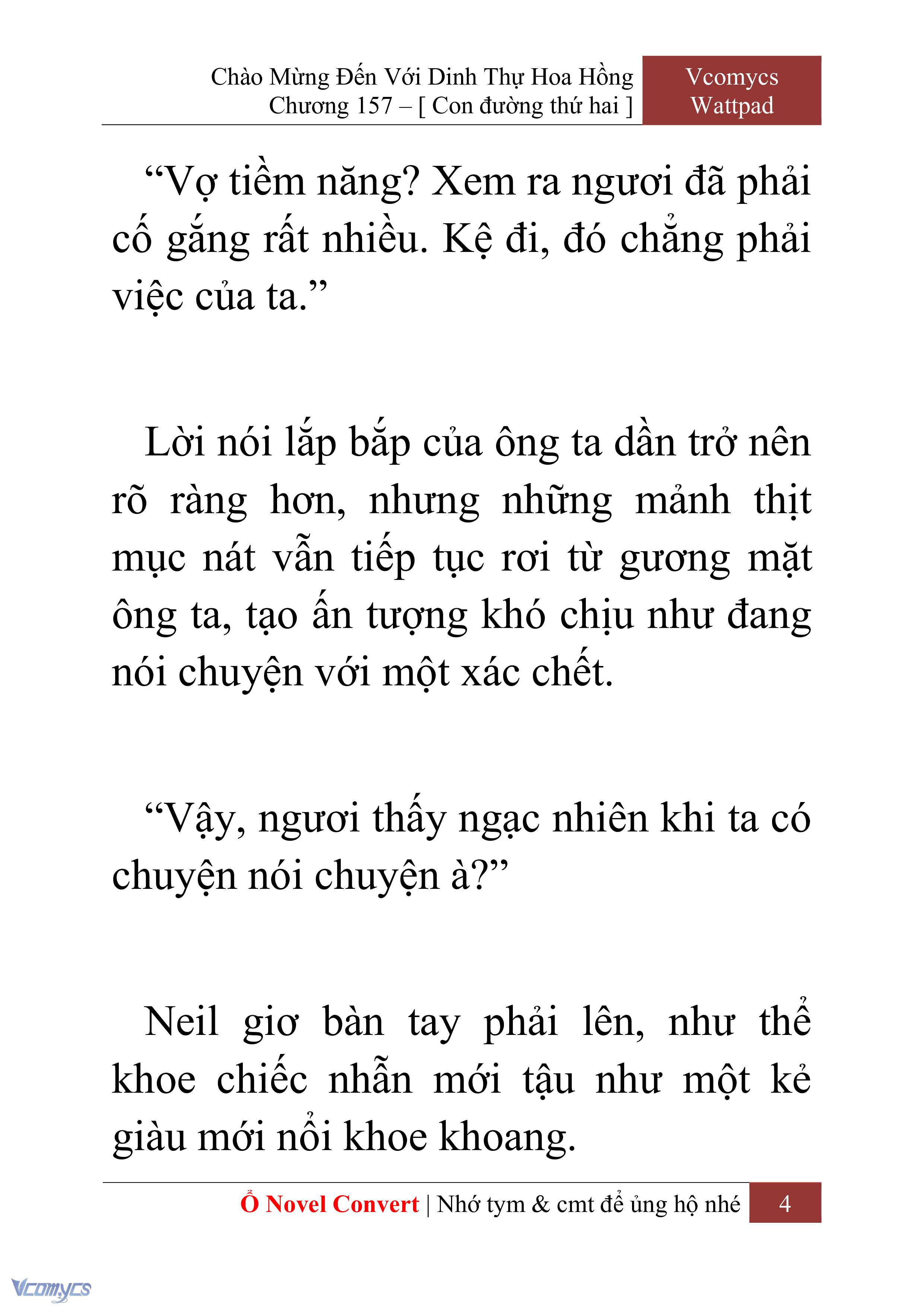 [Novel] Chào Mừng Đến Với Dinh Thự Hoa Hồng Chap 157 - Trang 2