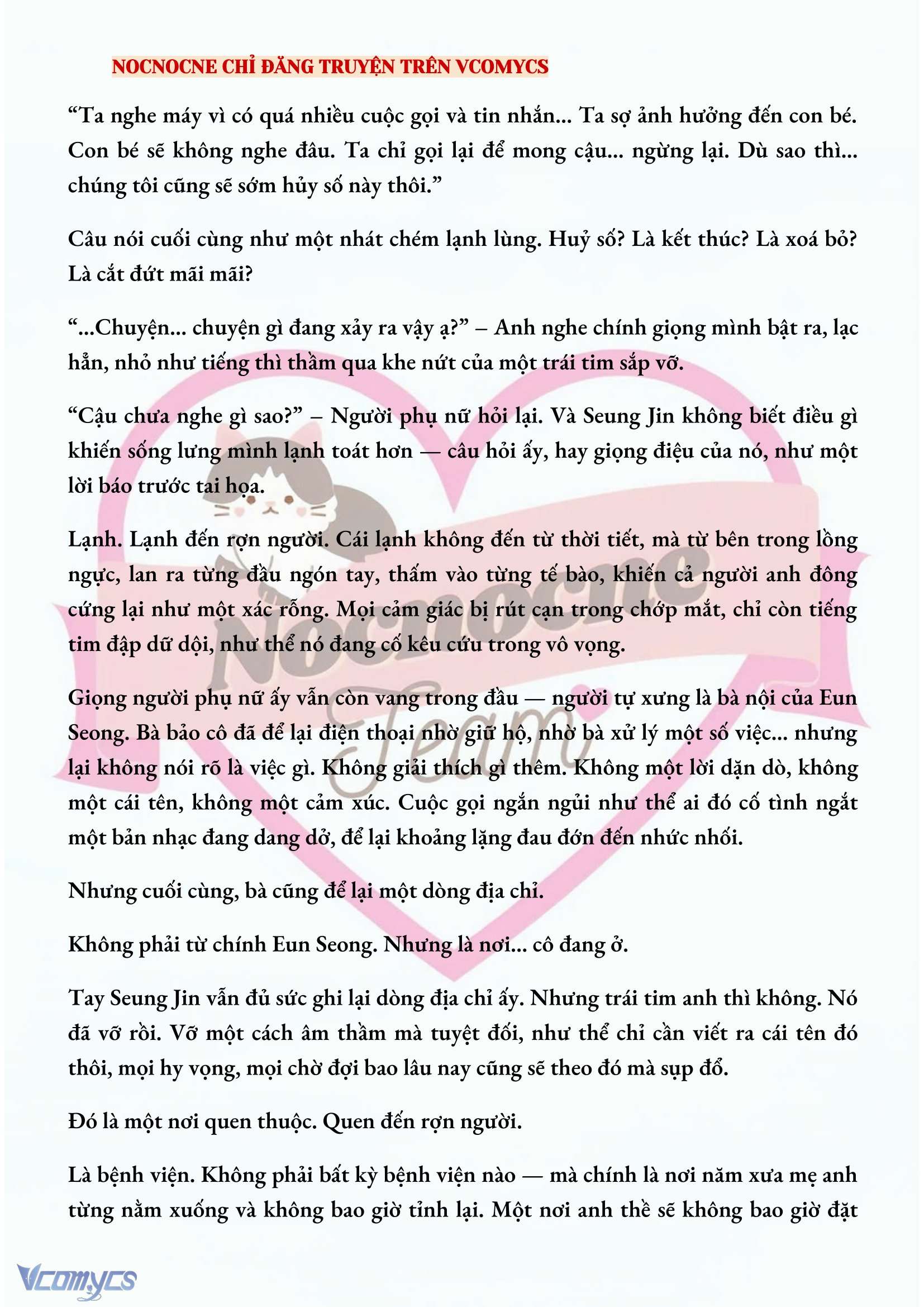 [NOVEL] CHÚNG TA KẾT THÚC VÀO MÙA THU Chap 54 - Trang 2
