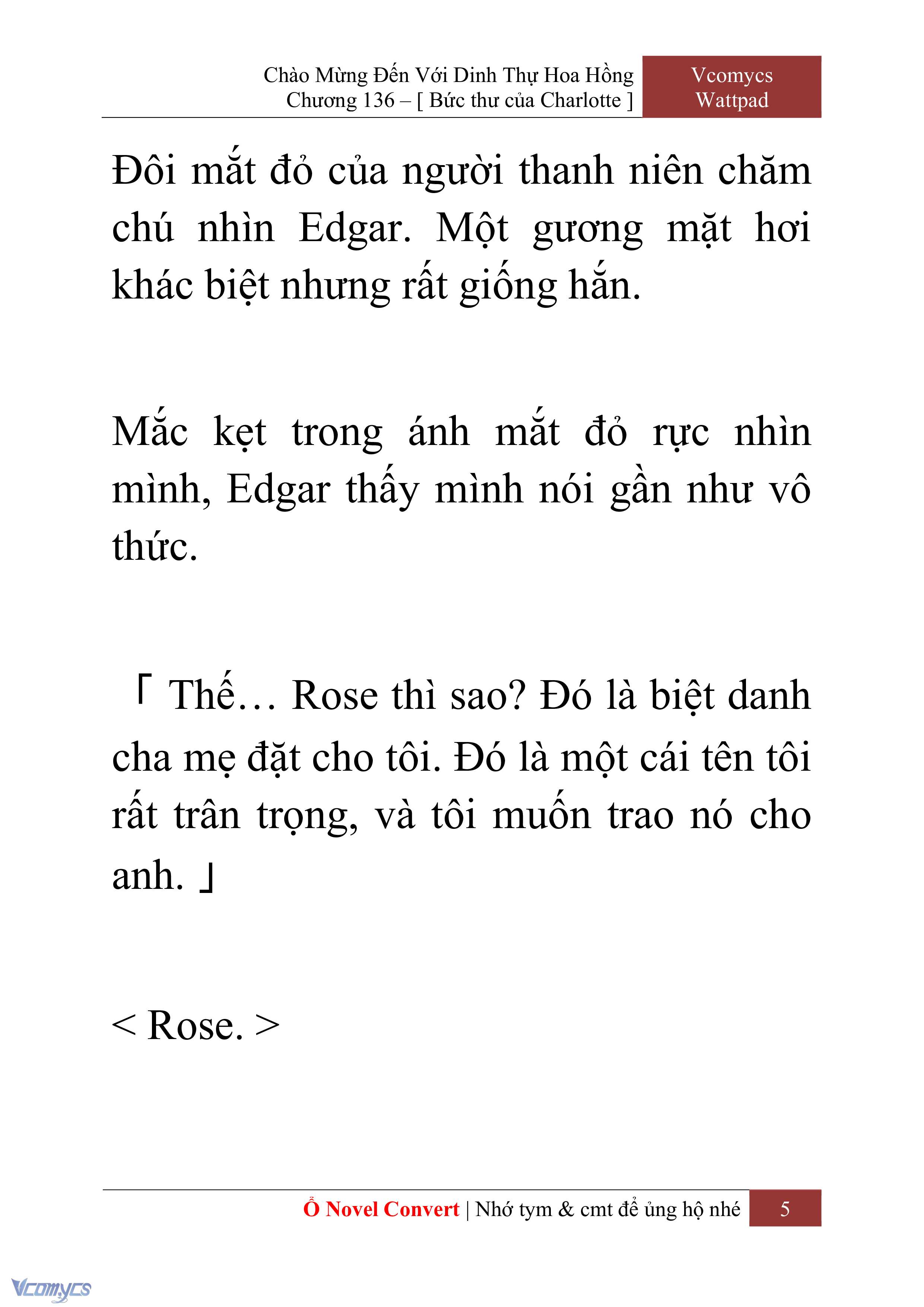 [Novel] Chào Mừng Đến Với Dinh Thự Hoa Hồng Chap 136 - Trang 2