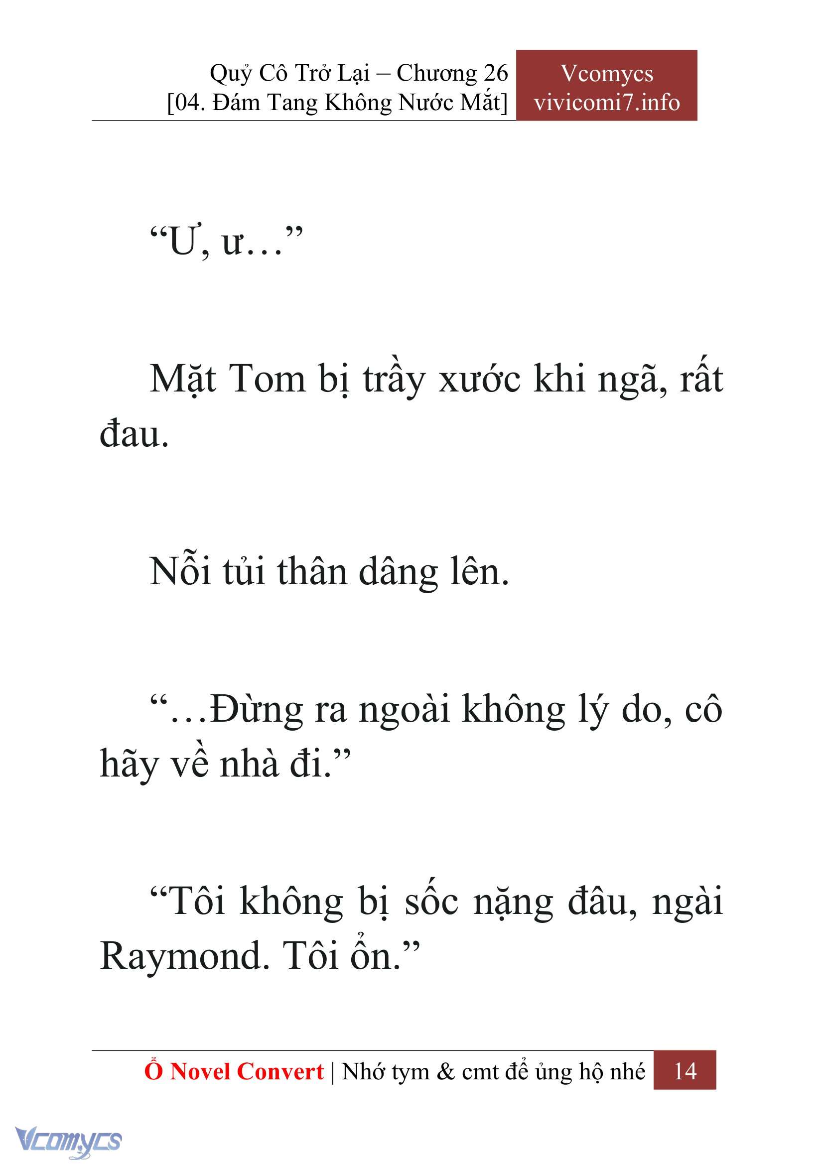 [Novel] Quý Cô Trở Lại Chap 26 - Trang 2