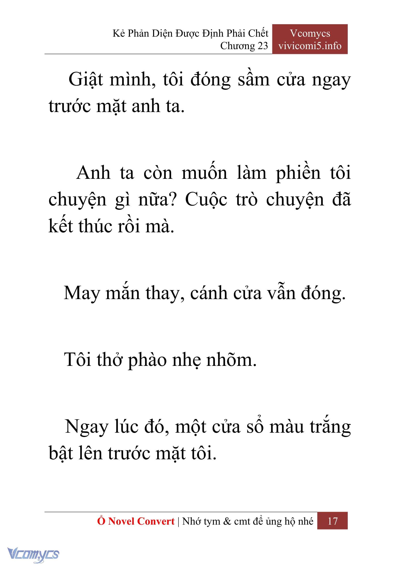 [Novel] Kẻ Phản Diện Được Định Phải Chết Chap 23 - Trang 2