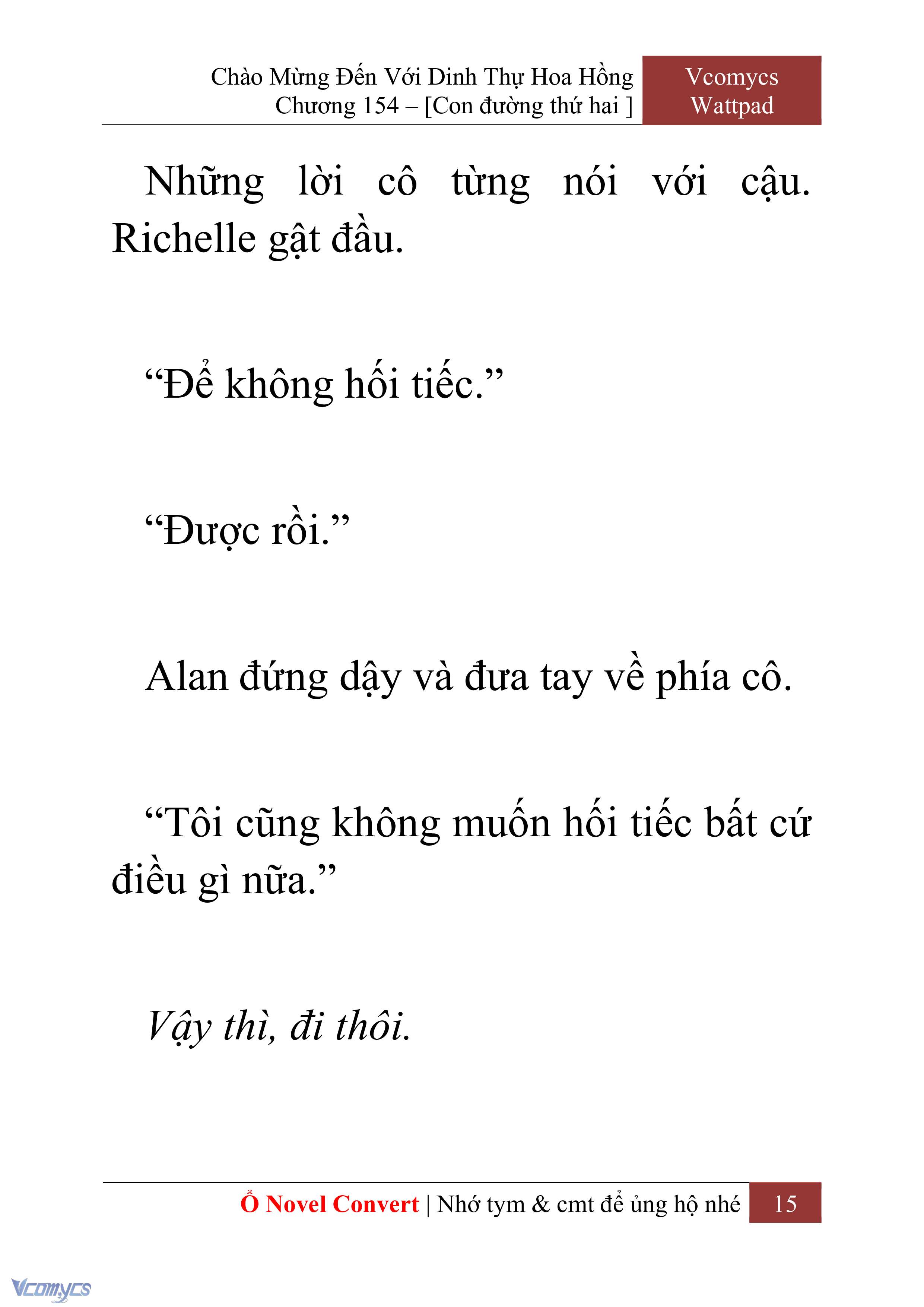 [Novel] Chào Mừng Đến Với Dinh Thự Hoa Hồng Chap 154 - Trang 2
