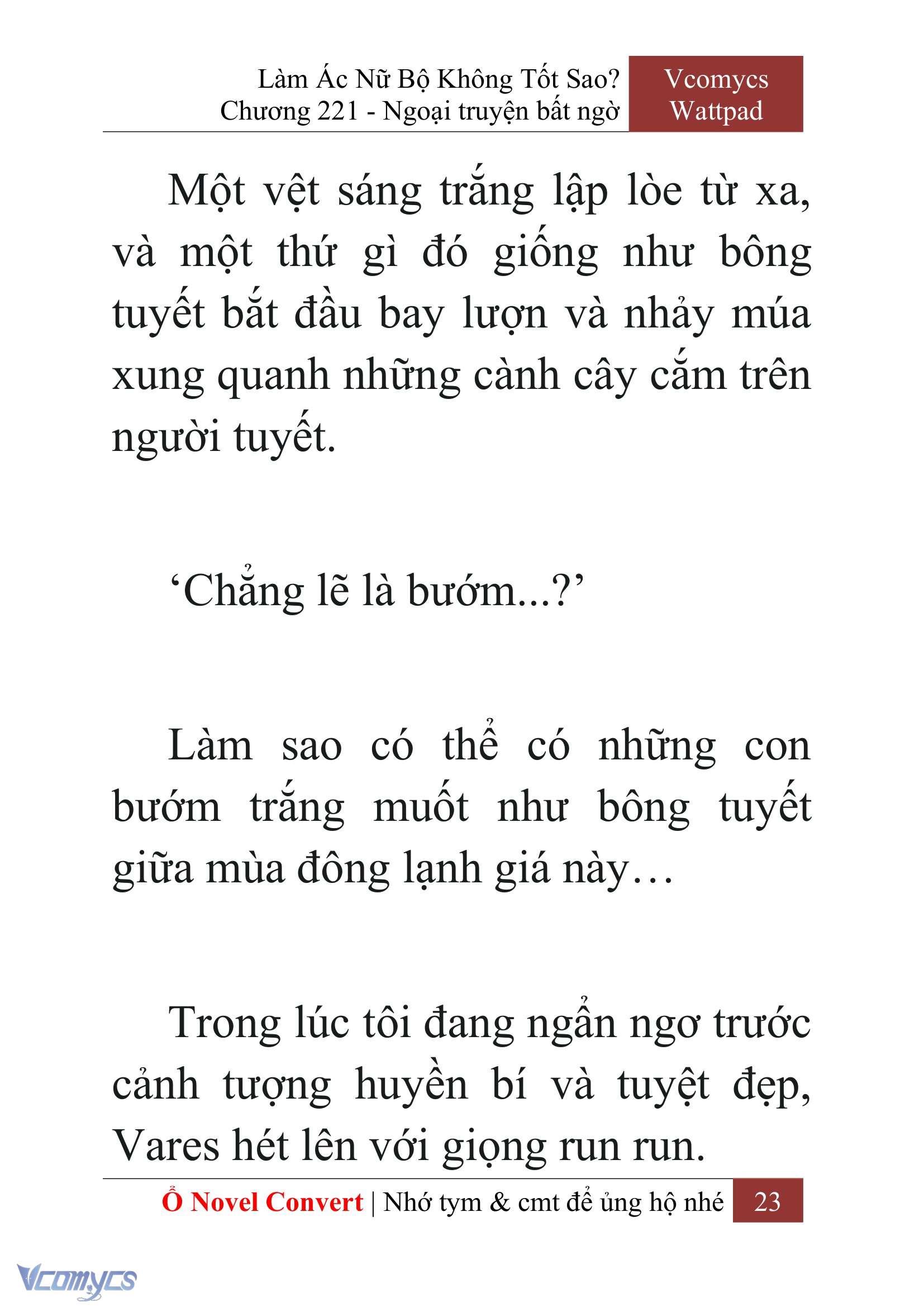 [Novel] Làm Ác Nữ Bộ Không Tốt Sao? Chap 221 - Trang 2