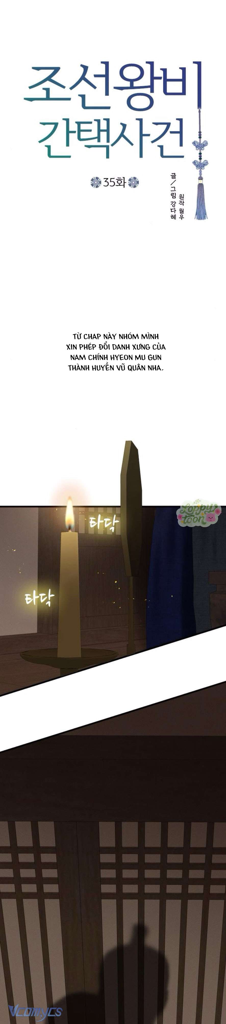 Cuộc Tuyển Chọn Vương Phi Triều Joseon Chap 35 - Next Chap 36