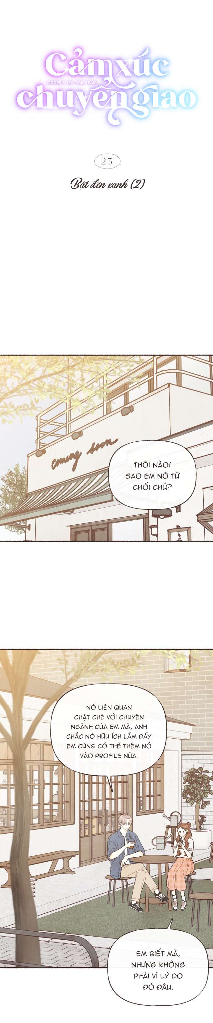 Cảm Xúc Chuyển Giao Chapter 23 - Next 