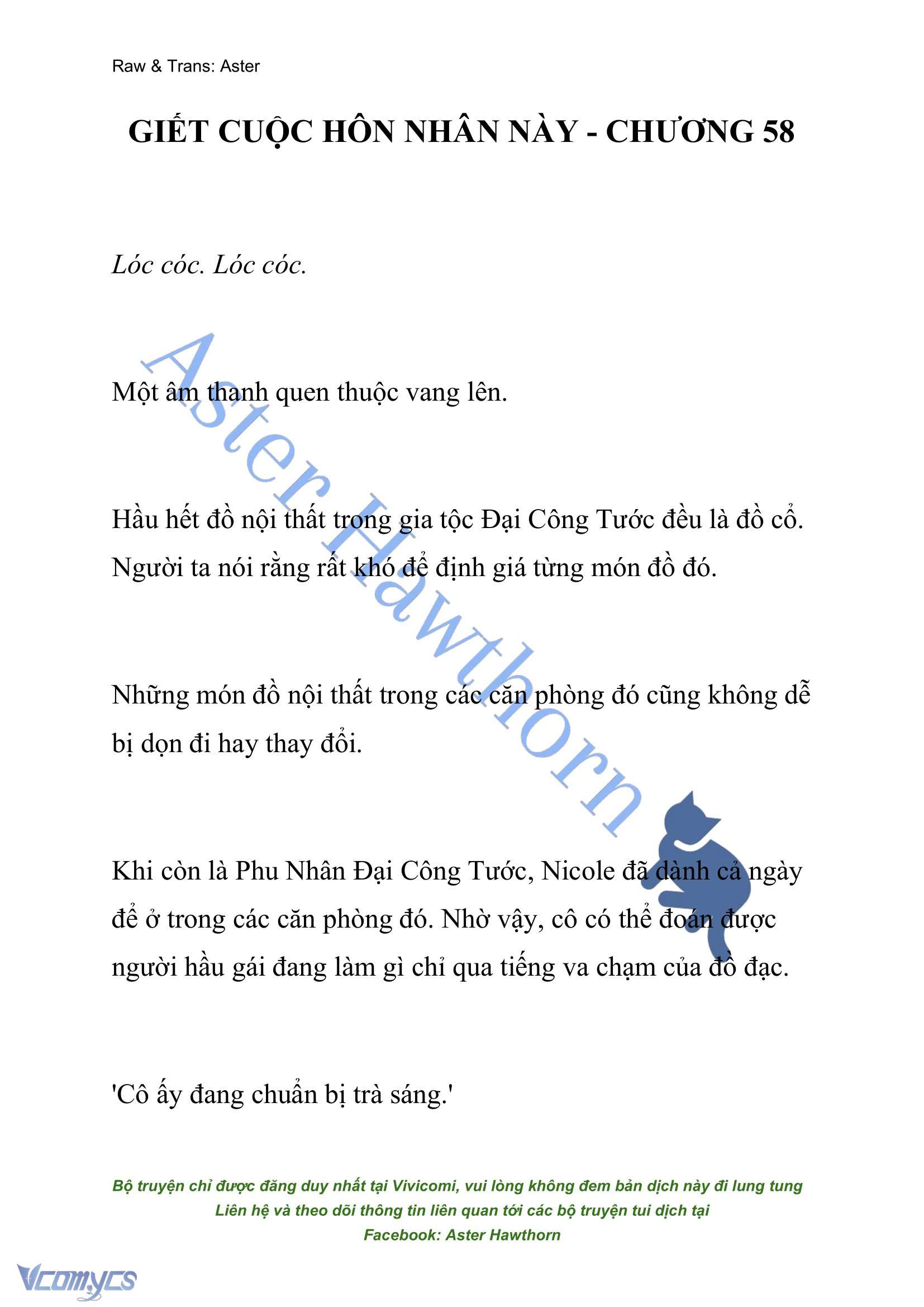 [NOVEL] Giết Cuộc Hôn Nhân Này Chap 58 - Next 