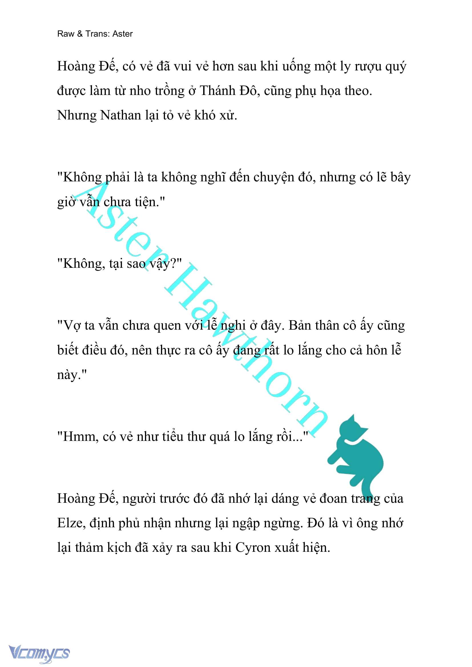 [NOVEL] Anh Hùng Khao Khát Sự Sa Ngã Của Thánh Nữ Chap 65 - Trang 2
