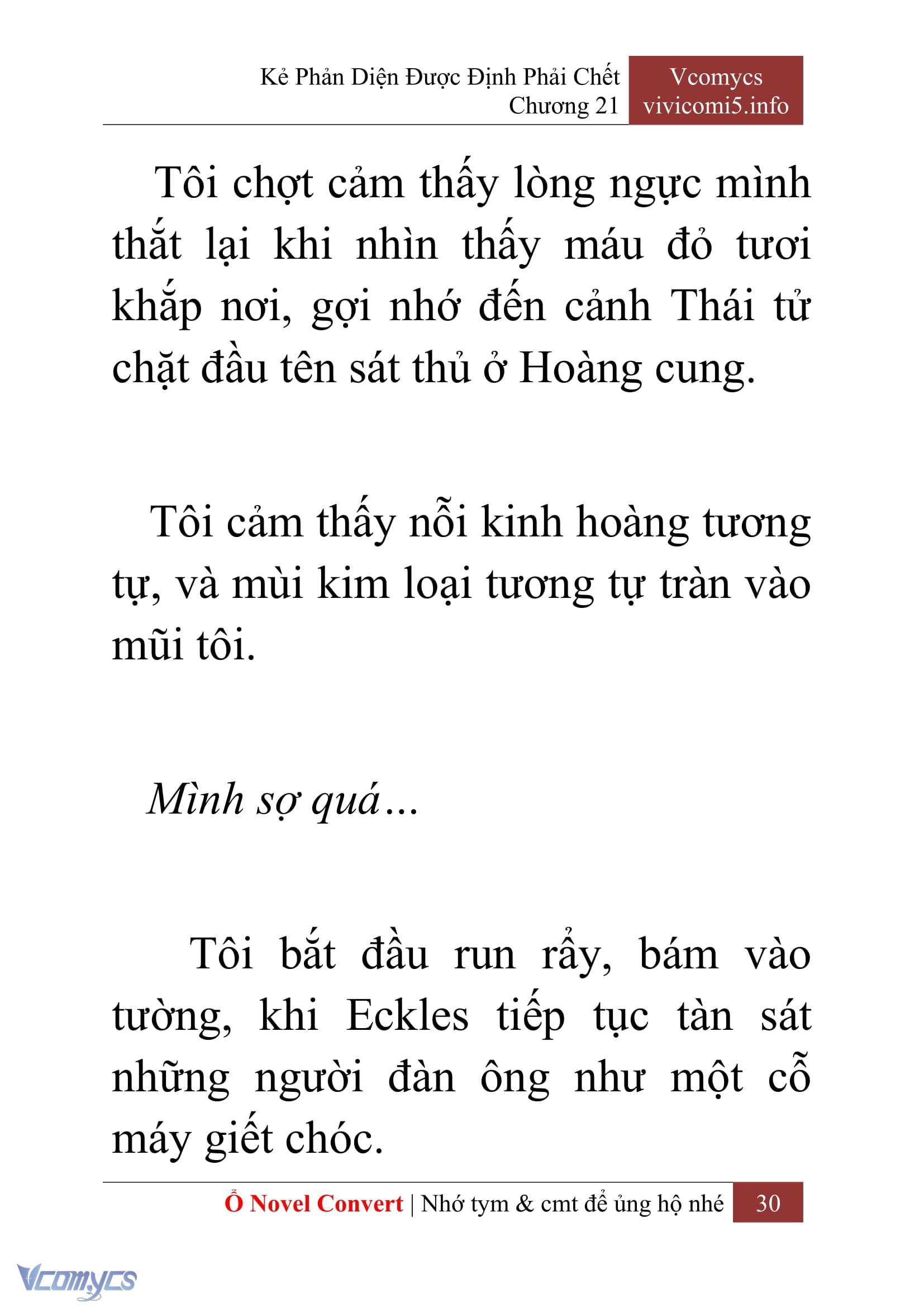 [Novel] Kẻ Phản Diện Được Định Phải Chết Chap 21 - Trang 2