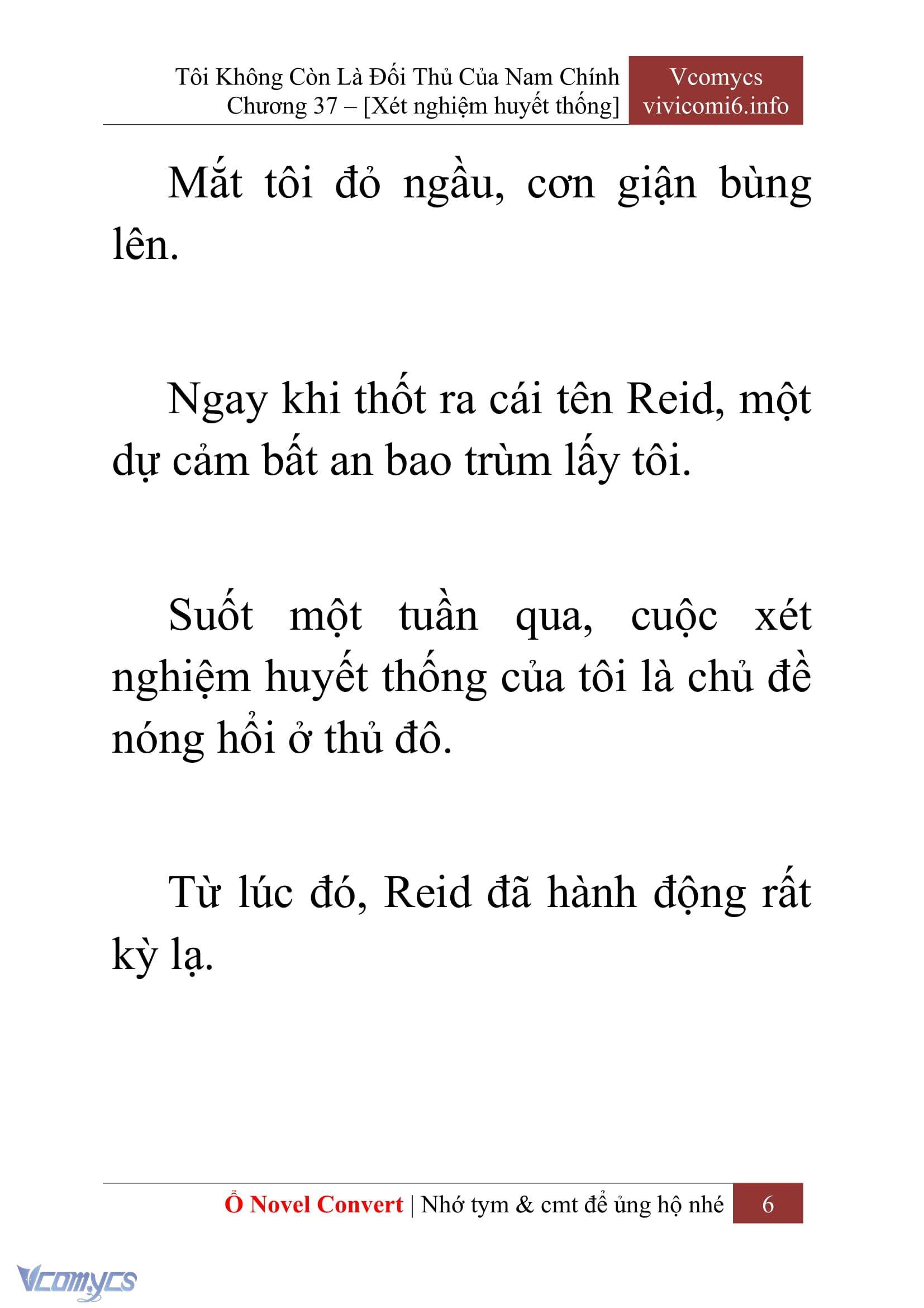 [Novel] Tôi Không Còn Là Đối Thủ Của Nam Chính Chap 37 - Trang 2