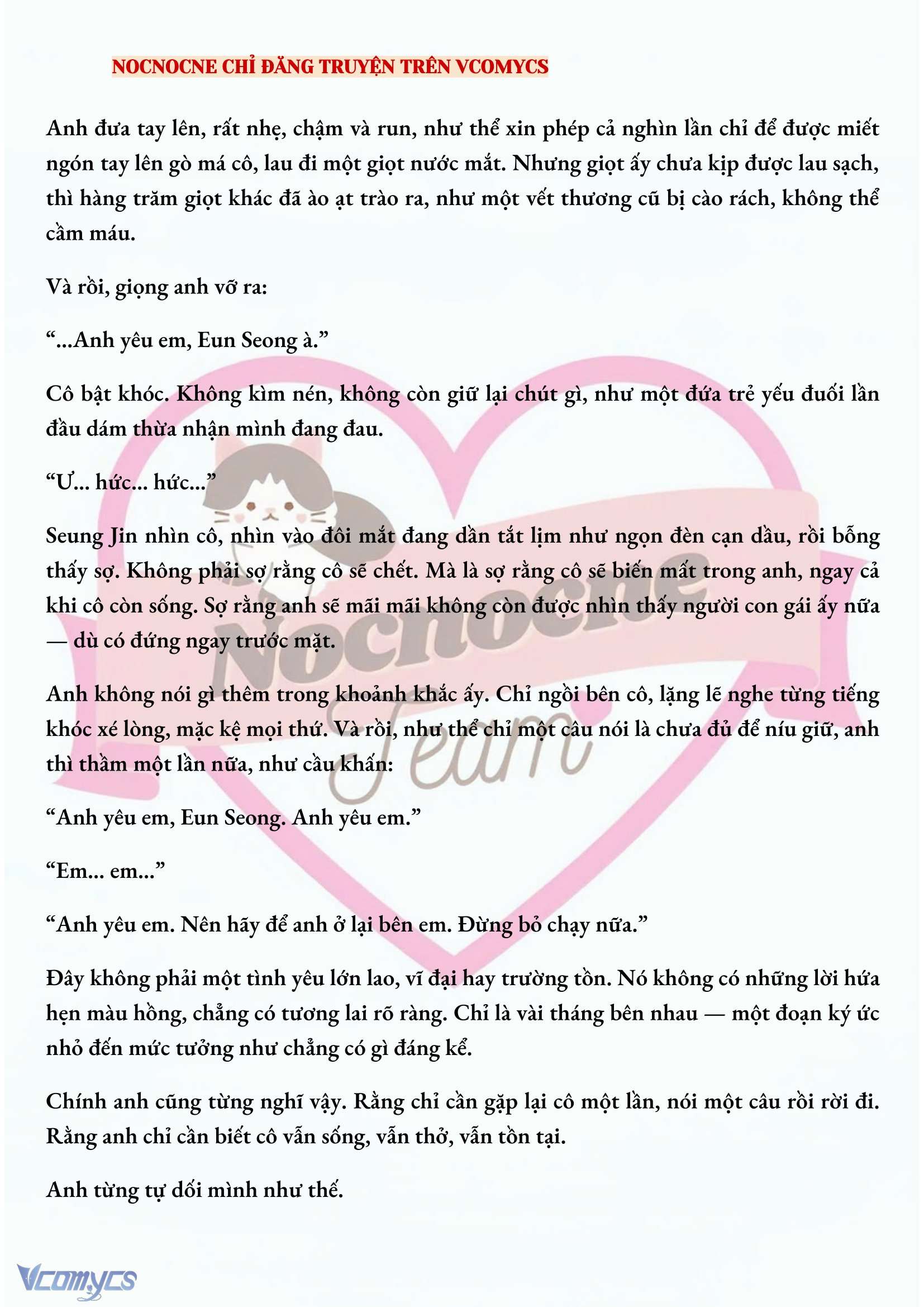 [NOVEL] CHÚNG TA KẾT THÚC VÀO MÙA THU Chap 55 - Trang 2