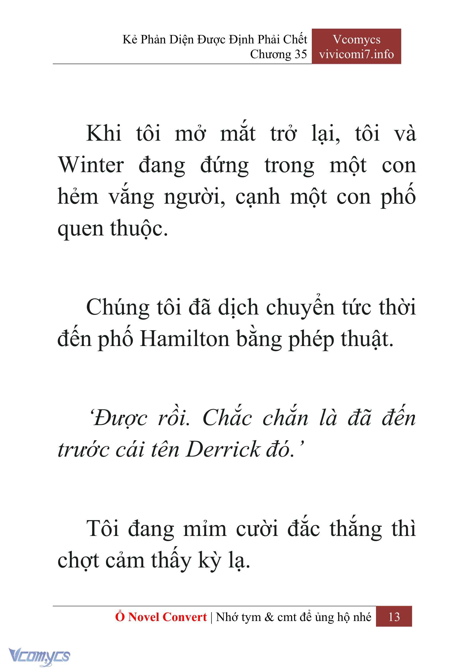 [Novel] Kẻ Phản Diện Được Định Phải Chết Chap 35 - Next 