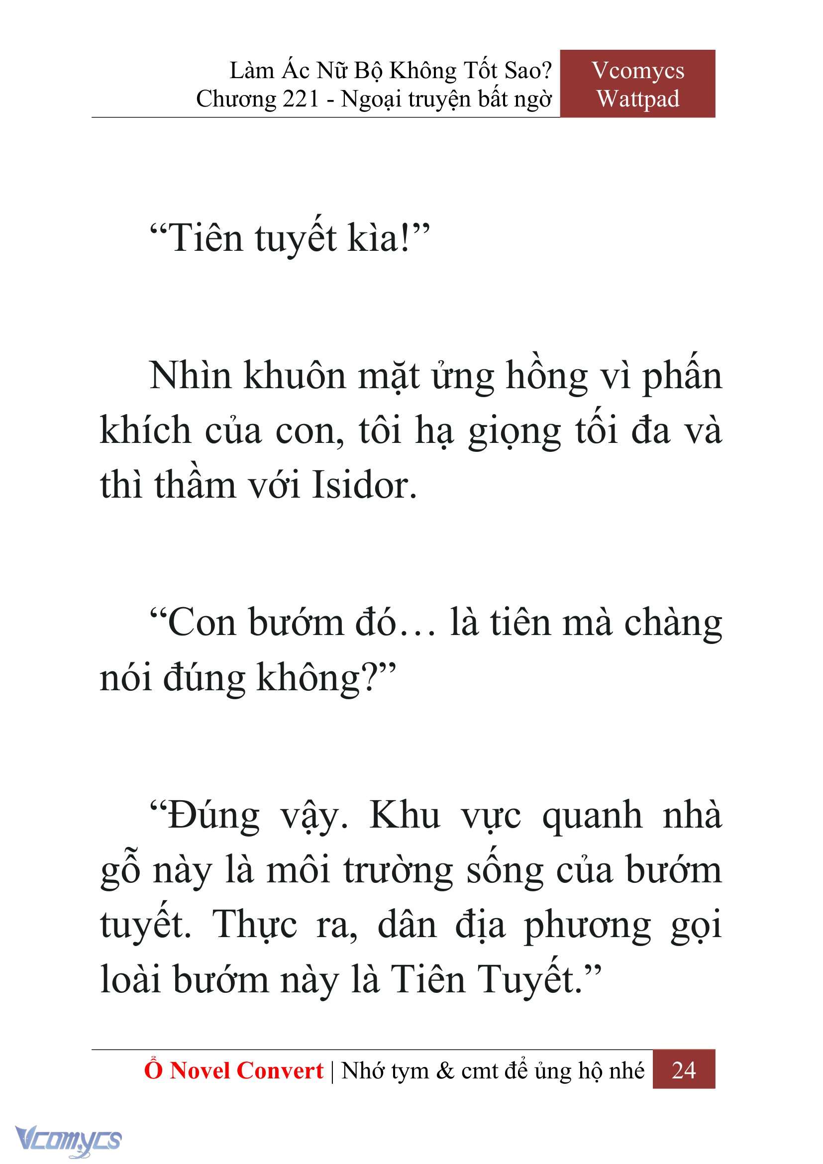 [Novel] Làm Ác Nữ Bộ Không Tốt Sao? Chap 221 - Trang 2