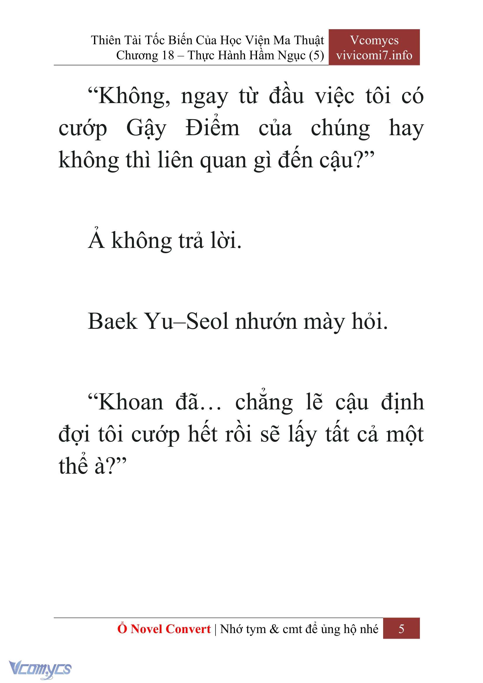 [Novel] Thiên Tài Tốc Biến Của Học Viện Ma Thuật Chap 18 - Next 