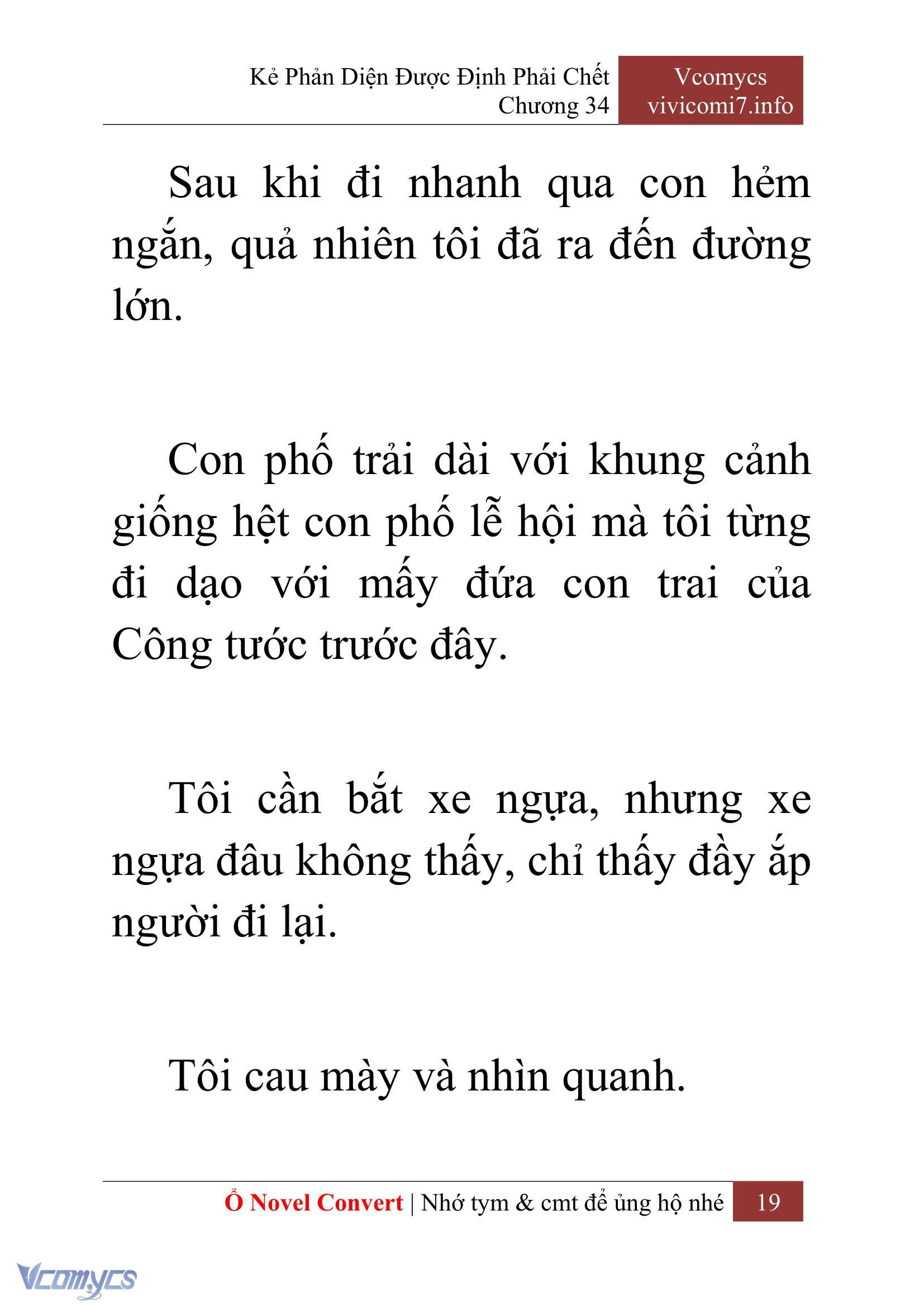 [Novel] Kẻ Phản Diện Được Định Phải Chết Chap 34 - Next 