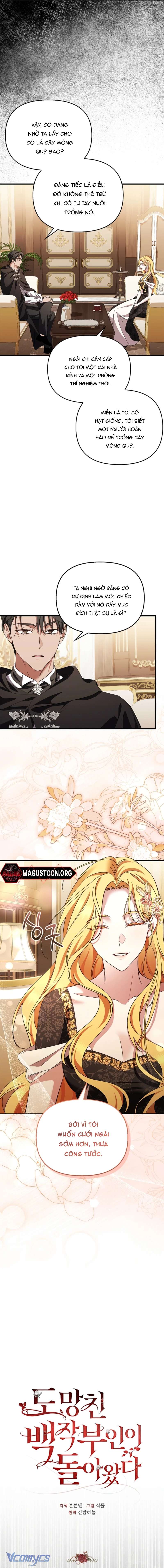 Nữ Bá Tước Bỏ Trốn Đã Quay Trở Lại Chap 13 - Next Chap 14