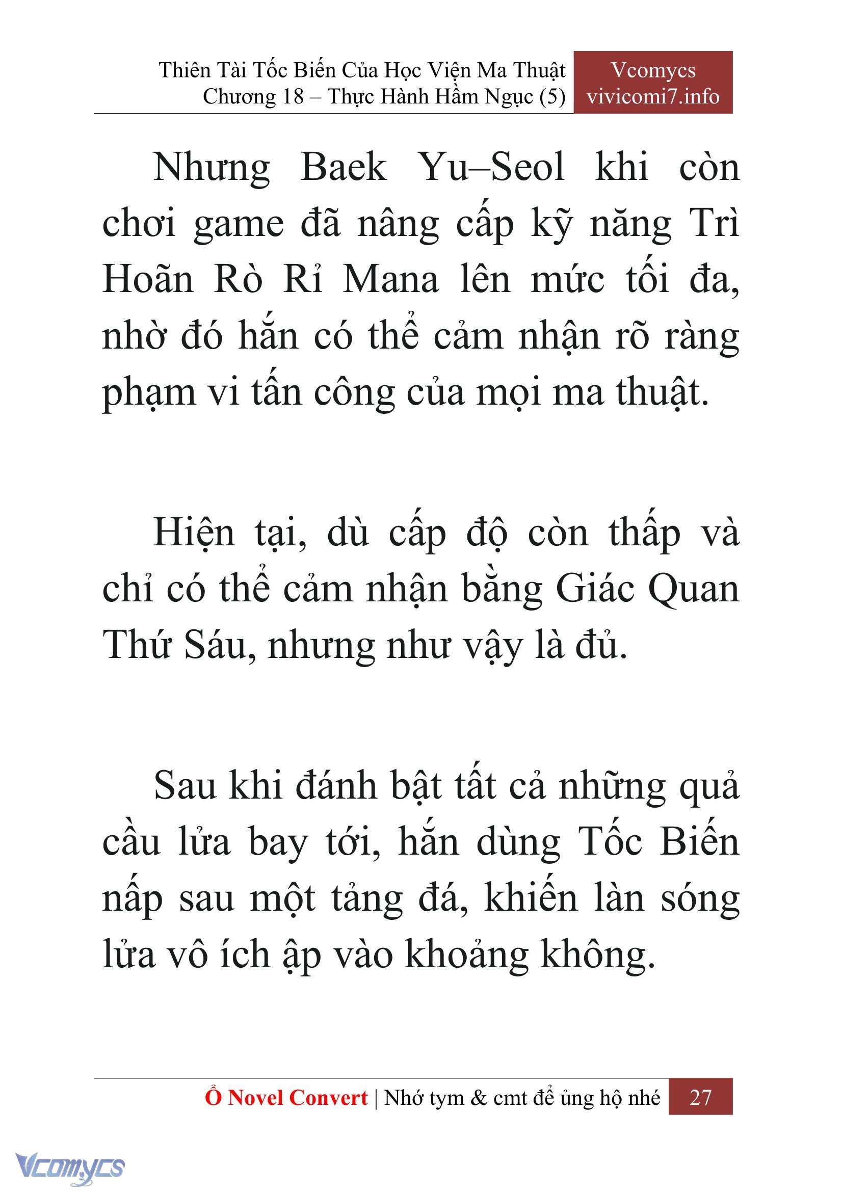 [Novel] Thiên Tài Tốc Biến Của Học Viện Ma Thuật Chap 18 - Next 