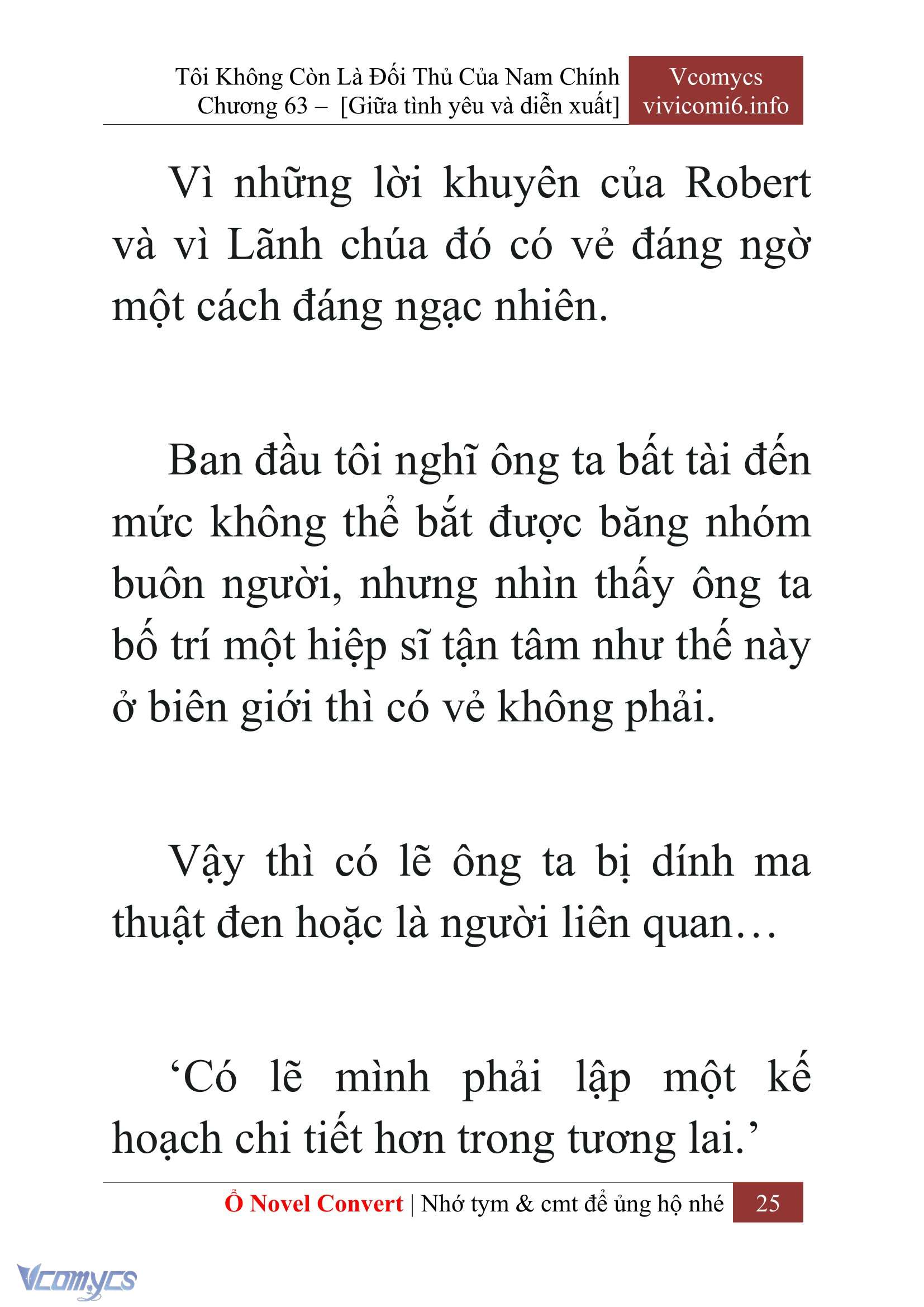 [Novel] Tôi Không Còn Là Đối Thủ Của Nam Chính Chap 63 - Next 