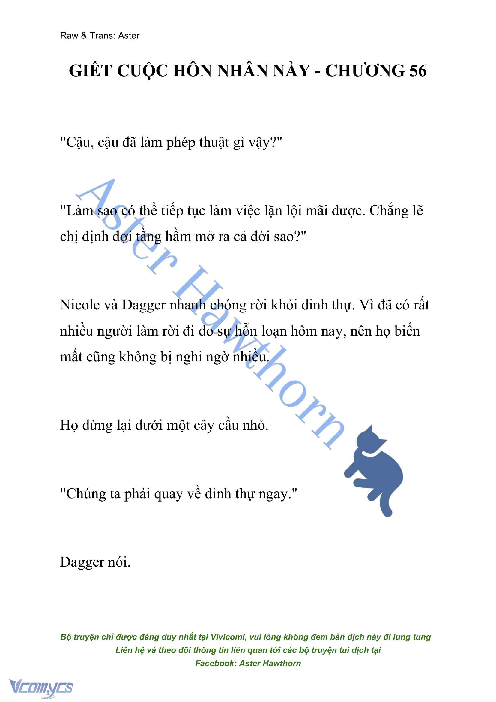 [NOVEL] Giết Cuộc Hôn Nhân Này Chap 56 - Next Chap 57