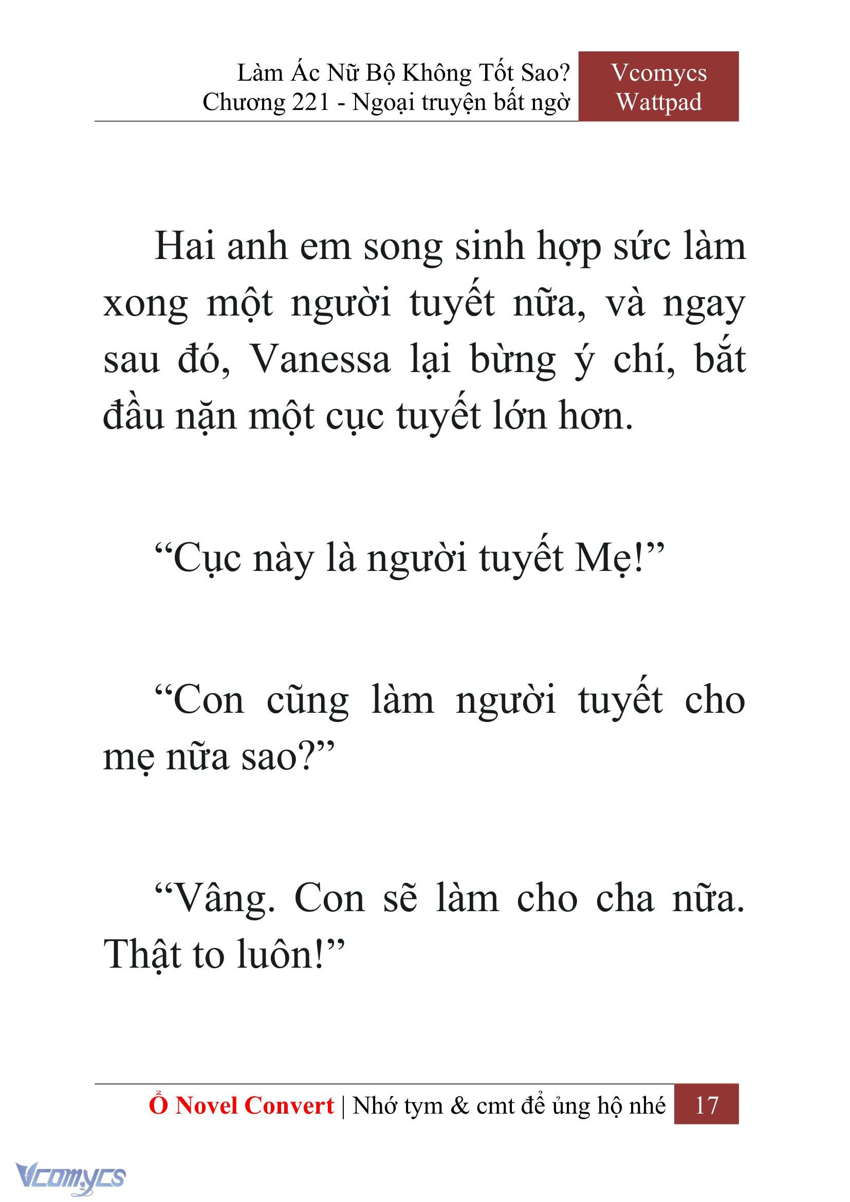 [Novel] Làm Ác Nữ Bộ Không Tốt Sao? Chap 221 - Trang 2