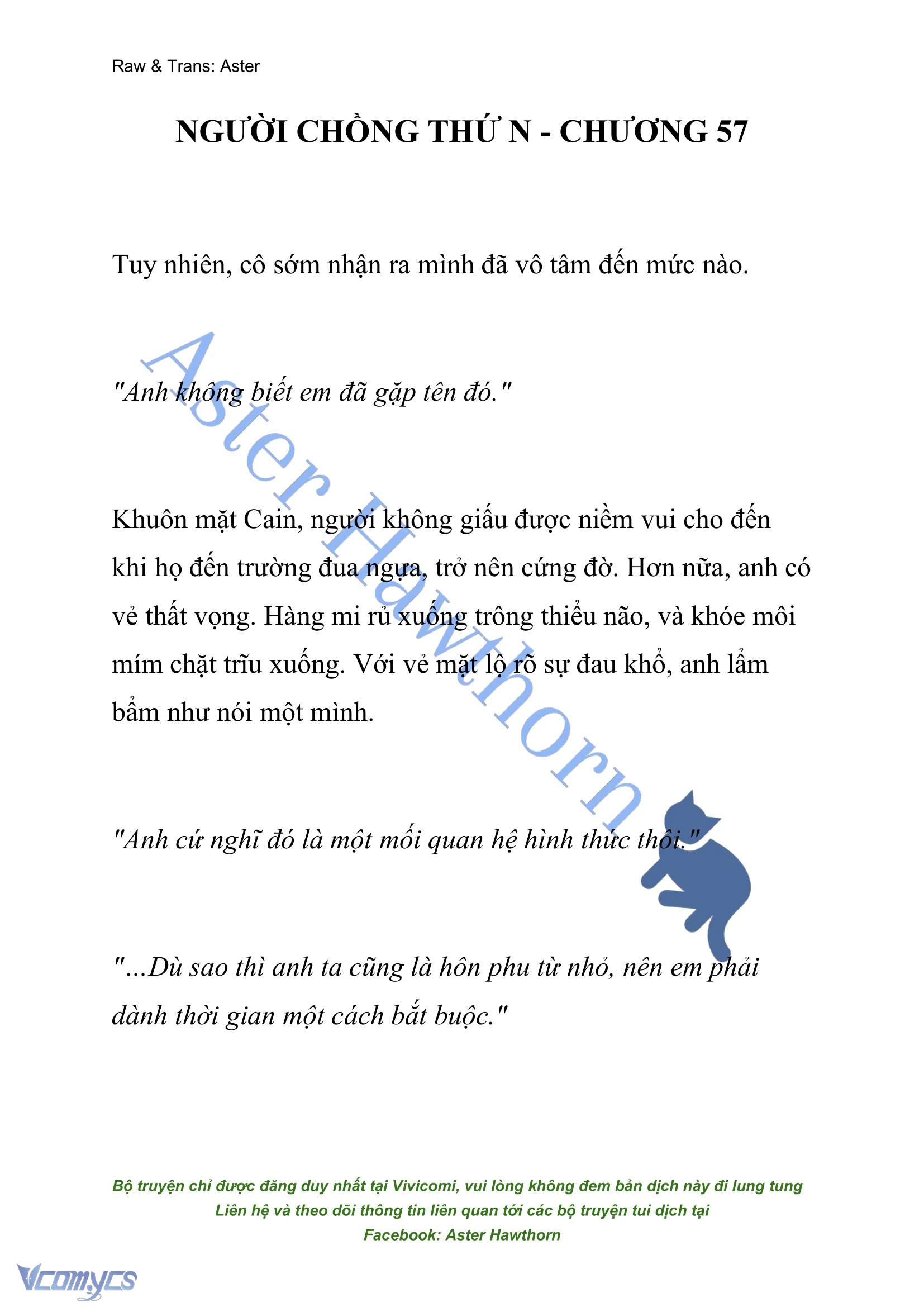 [NOVEL] Người Chồng Thứ N Chap 57 - Trang 2