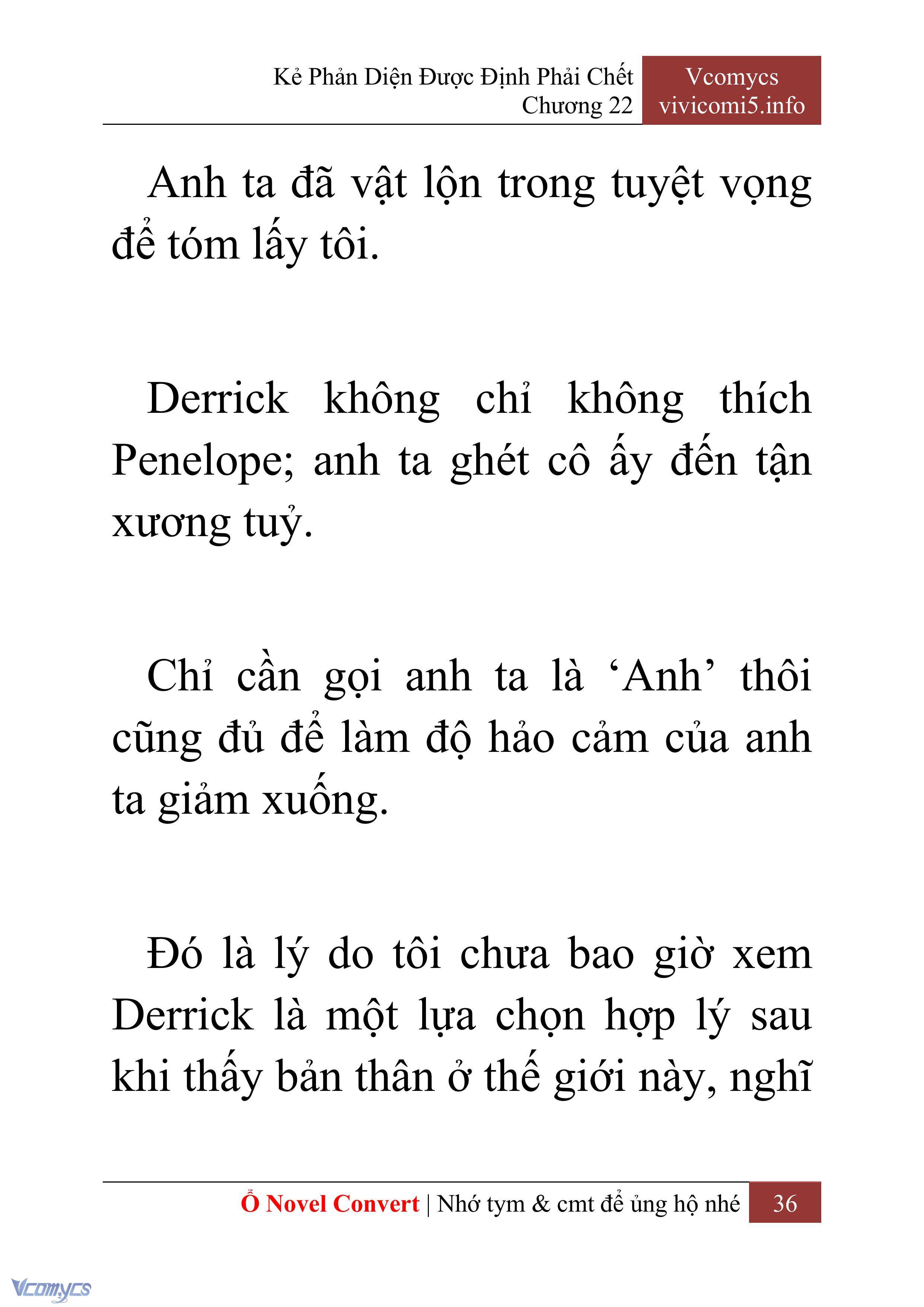 [Novel] Kẻ Phản Diện Được Định Phải Chết Chap 22 - Trang 2