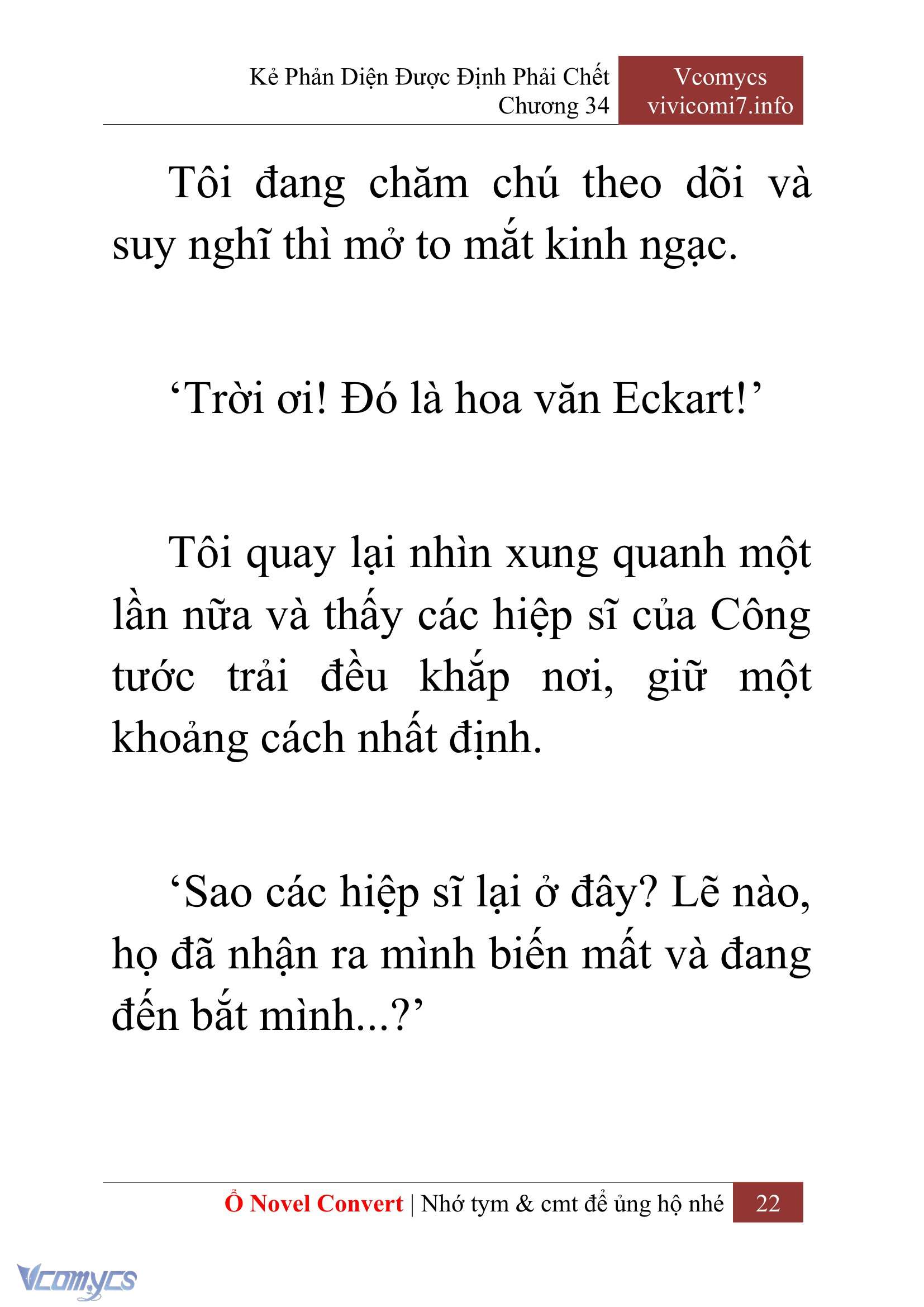 [Novel] Kẻ Phản Diện Được Định Phải Chết Chap 34 - Next 
