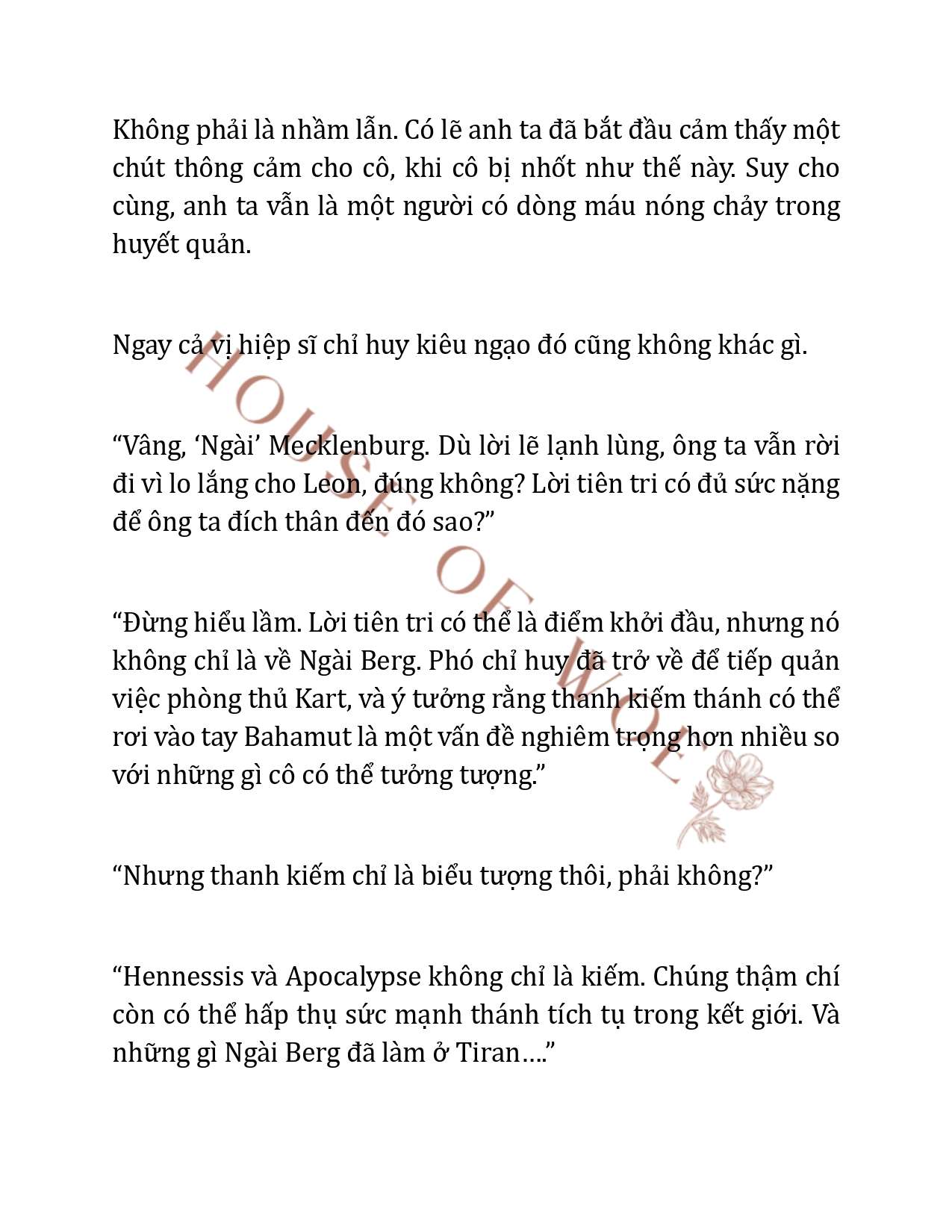 [NOVEL] QUÝ CÔ QUÁI VẬT VÀ HIỆP SĨ THÁNH Chap 30 - Next Chap 31