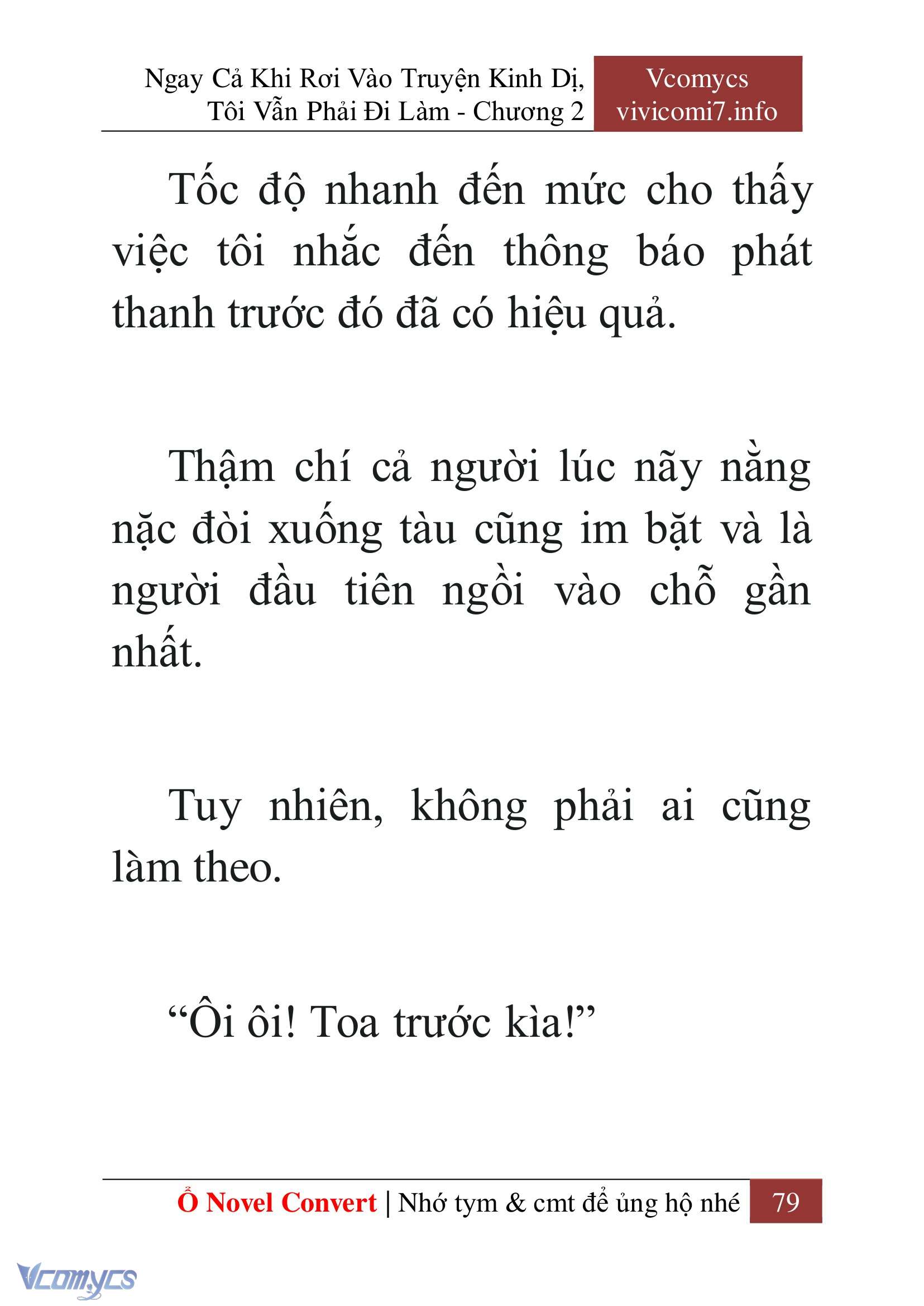 [Novel] Ngay Cả Khi Rơi Vào Truyện Kinh Dị, Tôi Vẫn Phải Đi Làm Chap 2 - Next 