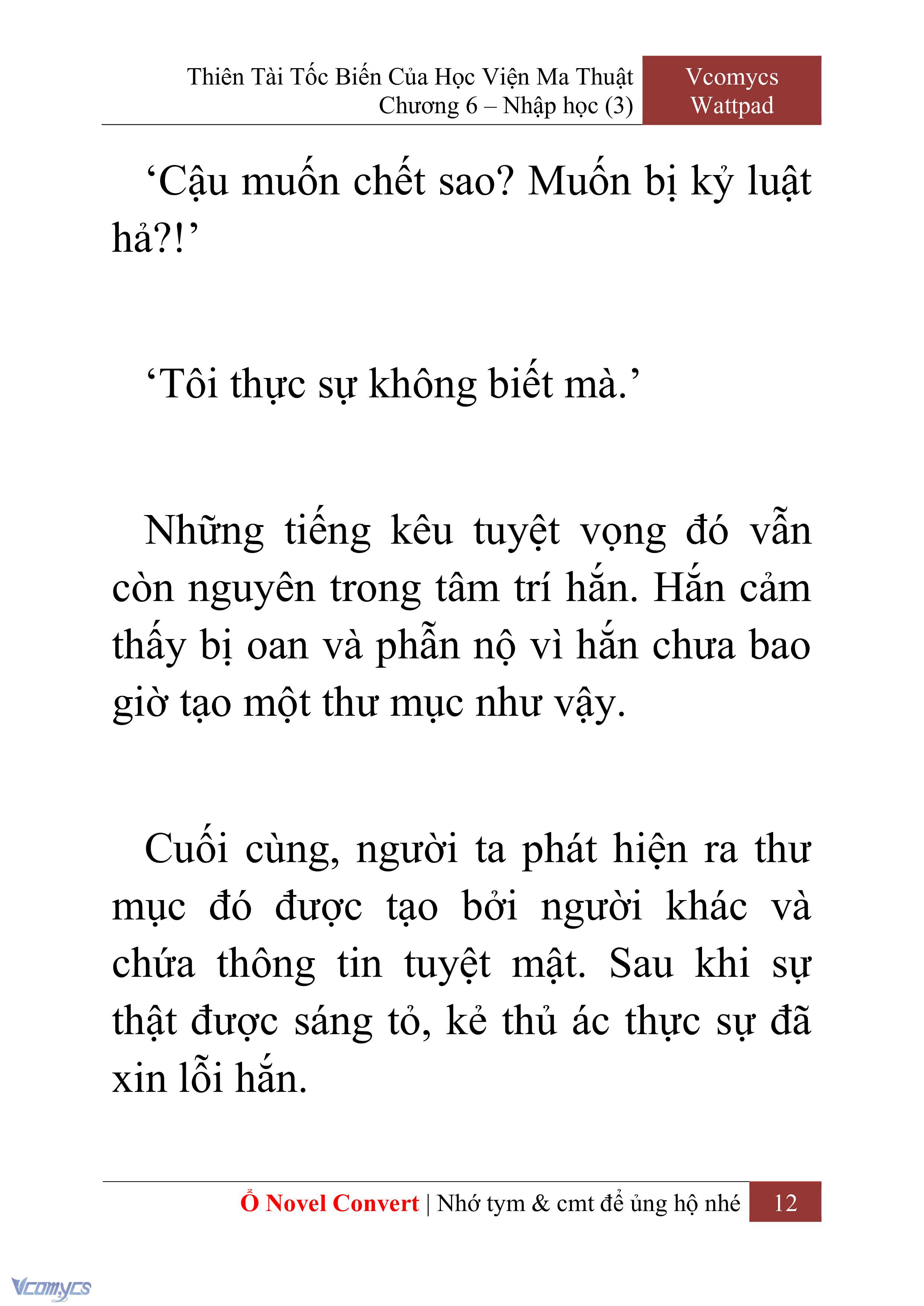 [Novel] Thiên Tài Tốc Biến Của Học Viện Ma Thuật Chap 6 - Trang 2