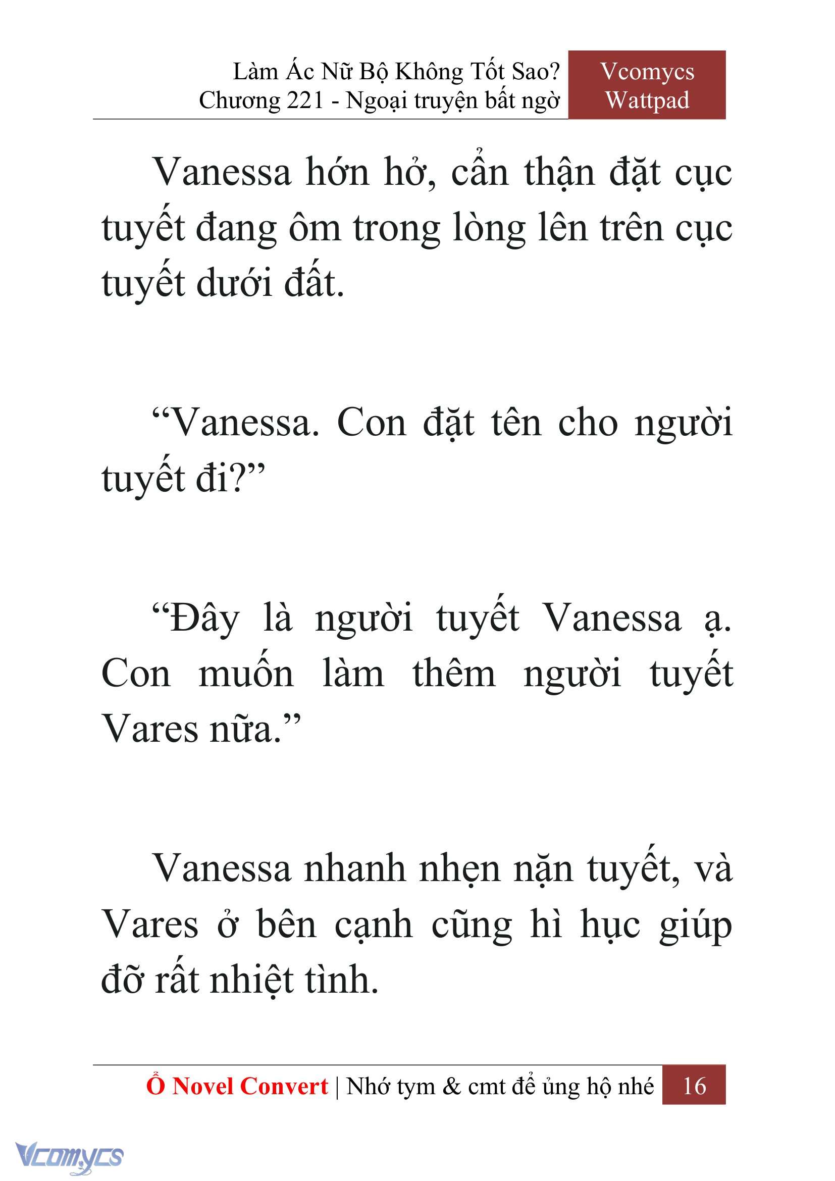 [Novel] Làm Ác Nữ Bộ Không Tốt Sao? Chap 221 - Trang 2