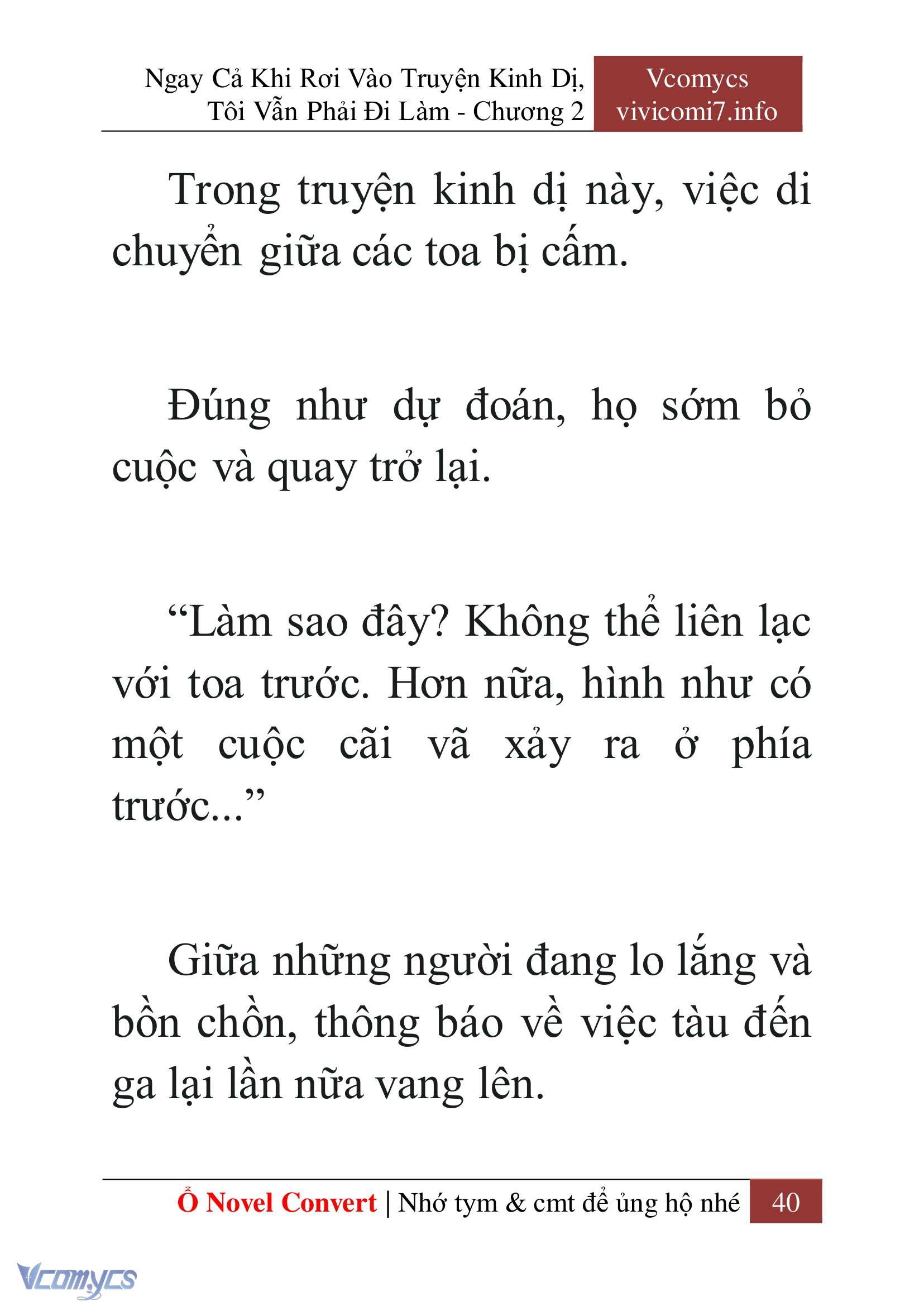 [Novel] Ngay Cả Khi Rơi Vào Truyện Kinh Dị, Tôi Vẫn Phải Đi Làm Chap 2 - Next 
