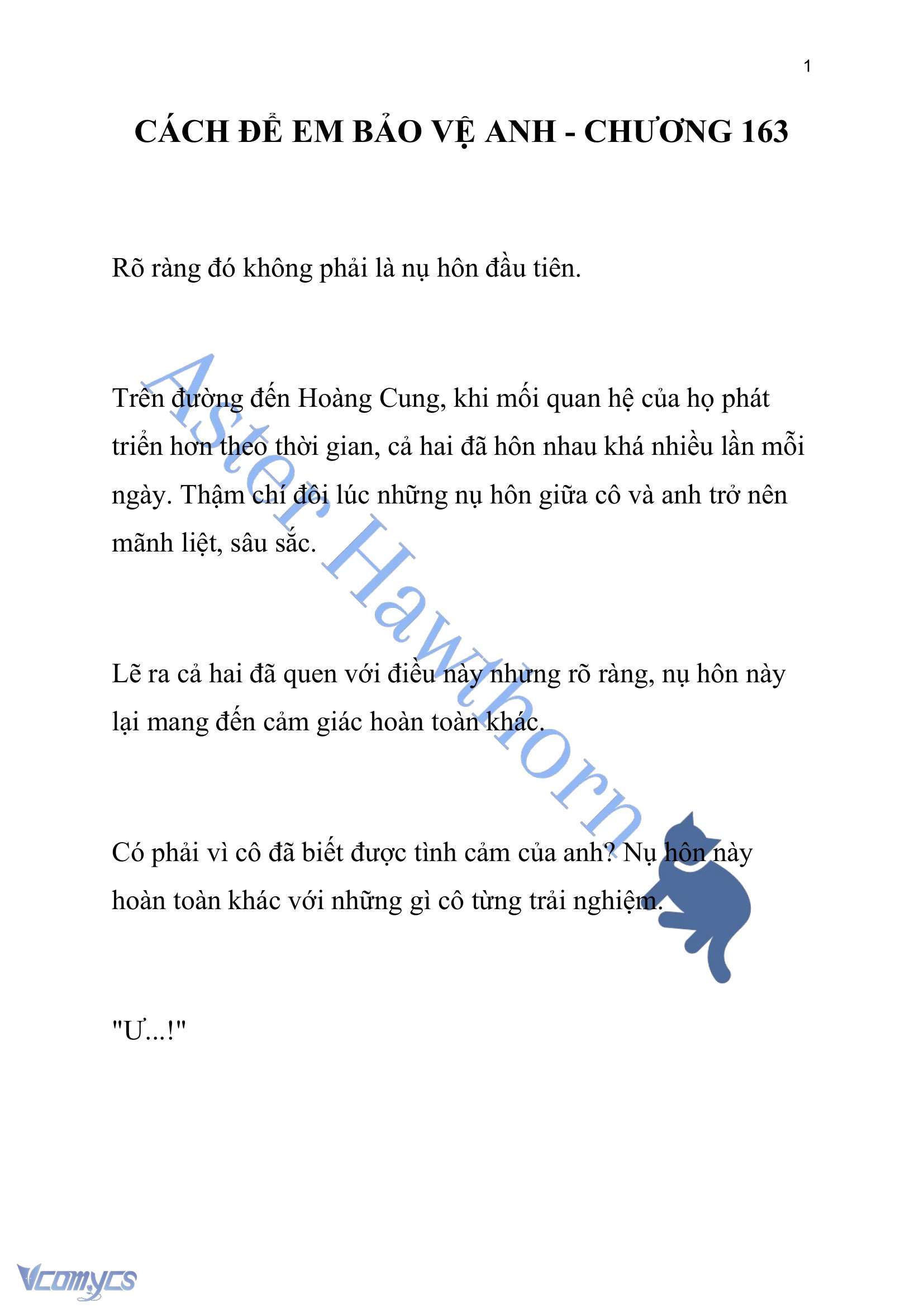 [NOVEL] Cách Để Em Bảo Vệ Anh Chap 163 - Next Chap 164