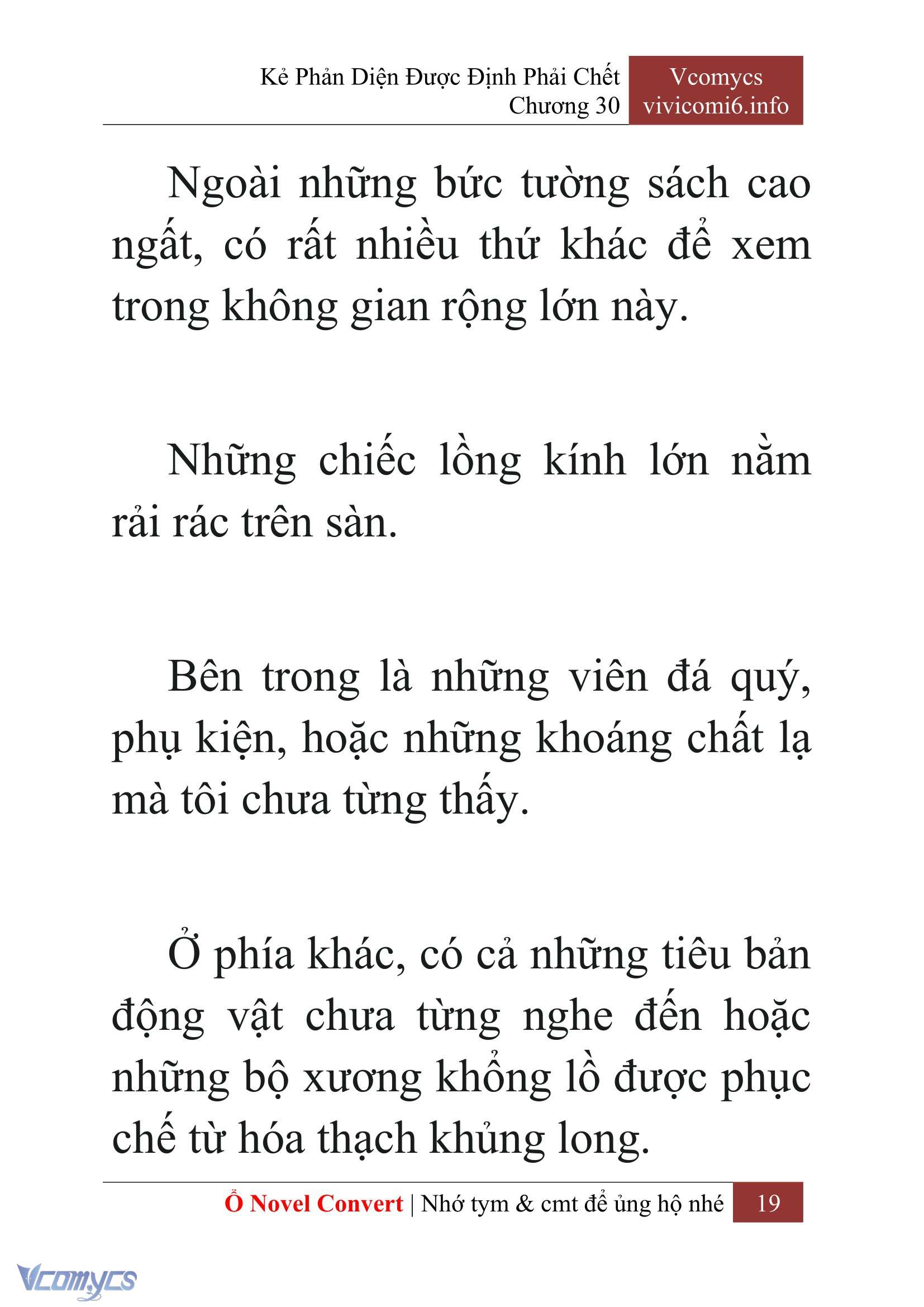 [Novel] Kẻ Phản Diện Được Định Phải Chết Chap 30 - Trang 2