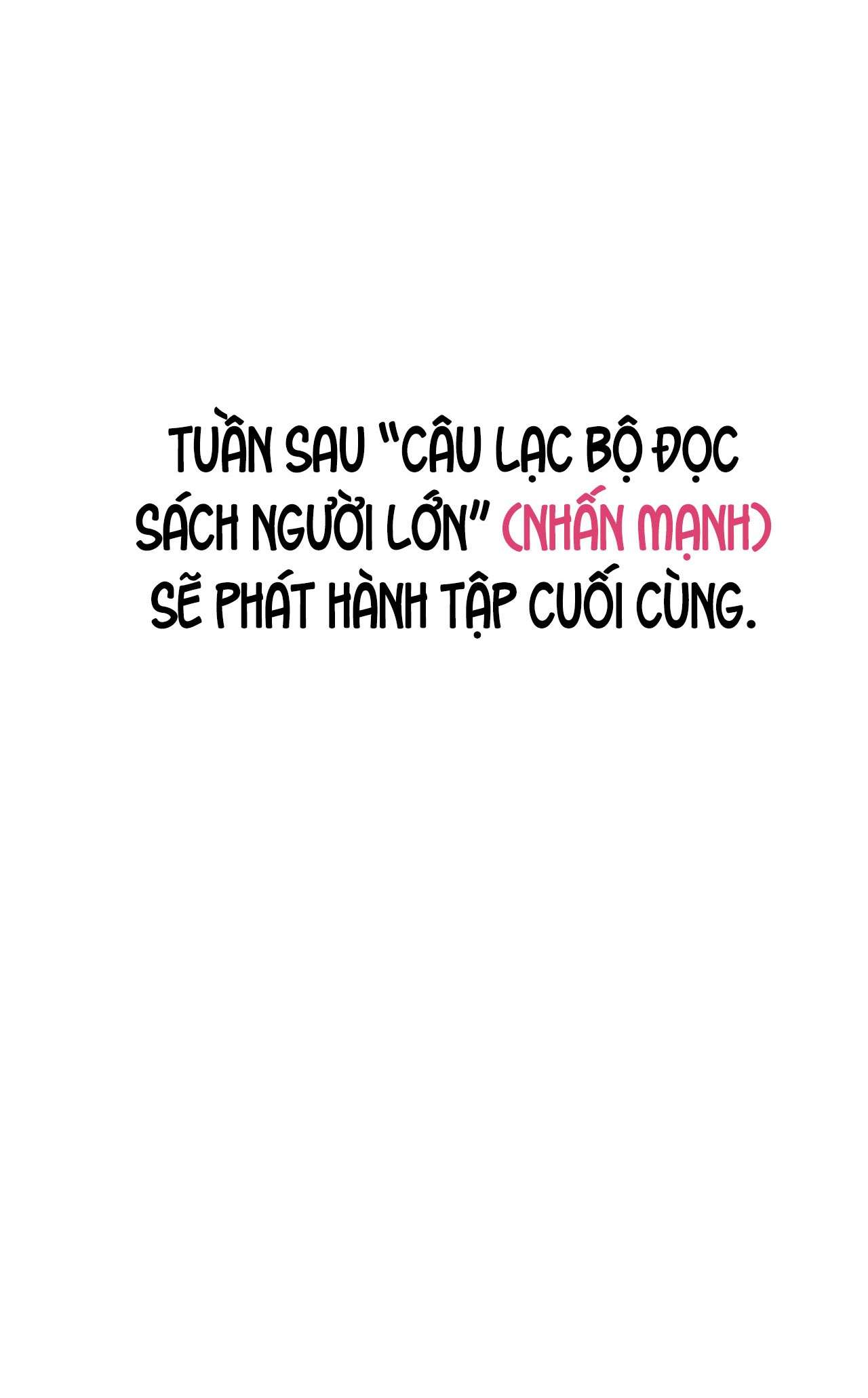 Câu Lạc Bộ Đọc Sách Người Lớn Chap 33 - Next Chap 34