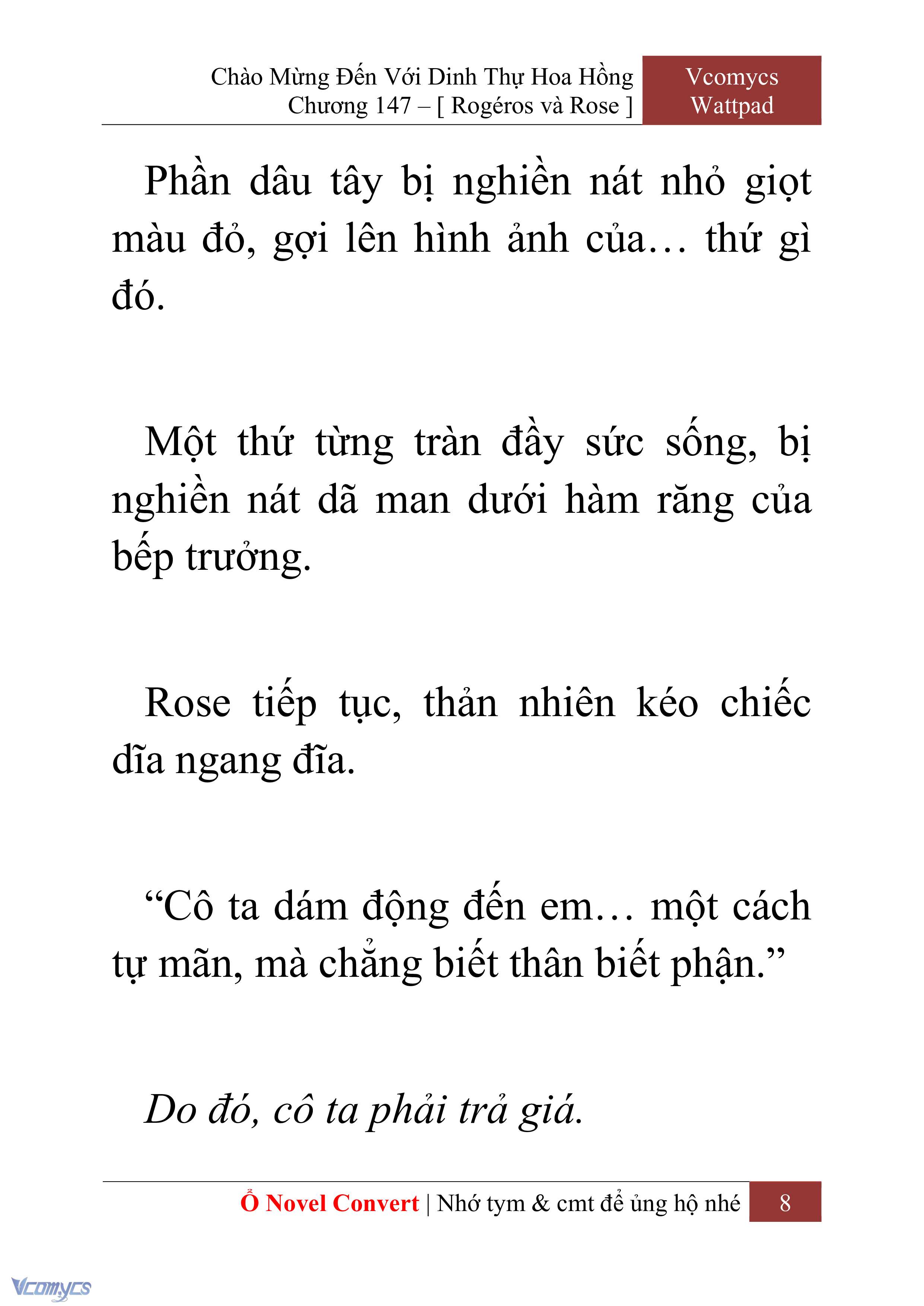 [Novel] Chào Mừng Đến Với Dinh Thự Hoa Hồng Chap 147 - Trang 2