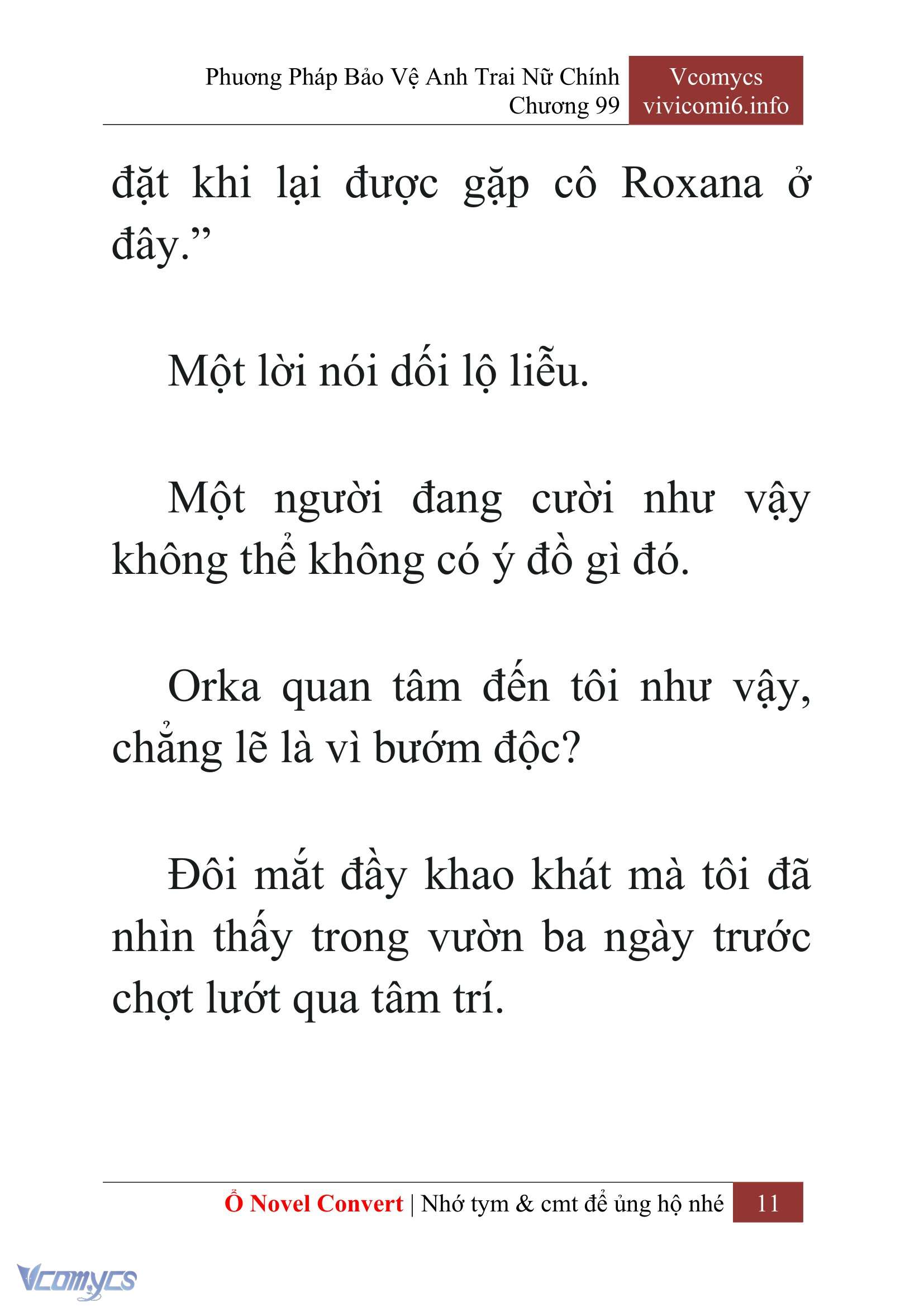 [Novel] Phương Pháp Bảo Vệ Anh Trai Nữ Chính Chap 99 - Trang 2