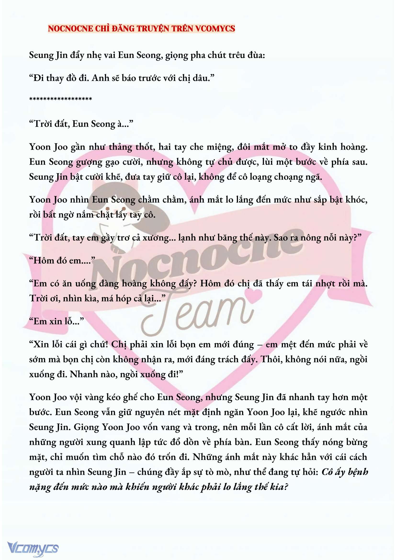 [NOVEL] CHÚNG TA KẾT THÚC VÀO MÙA THU Chap 45 - Trang 2