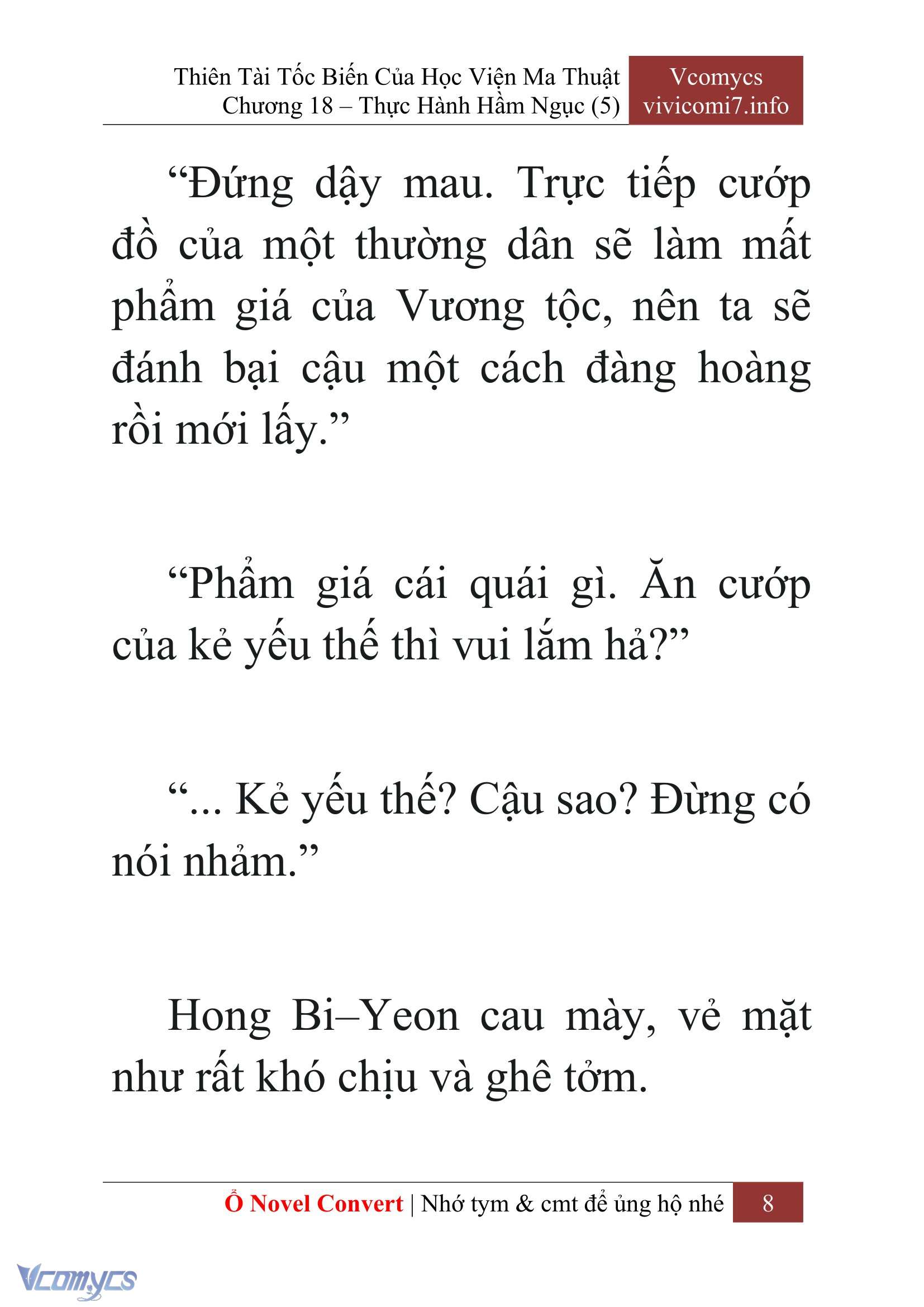 [Novel] Thiên Tài Tốc Biến Của Học Viện Ma Thuật Chap 18 - Next 