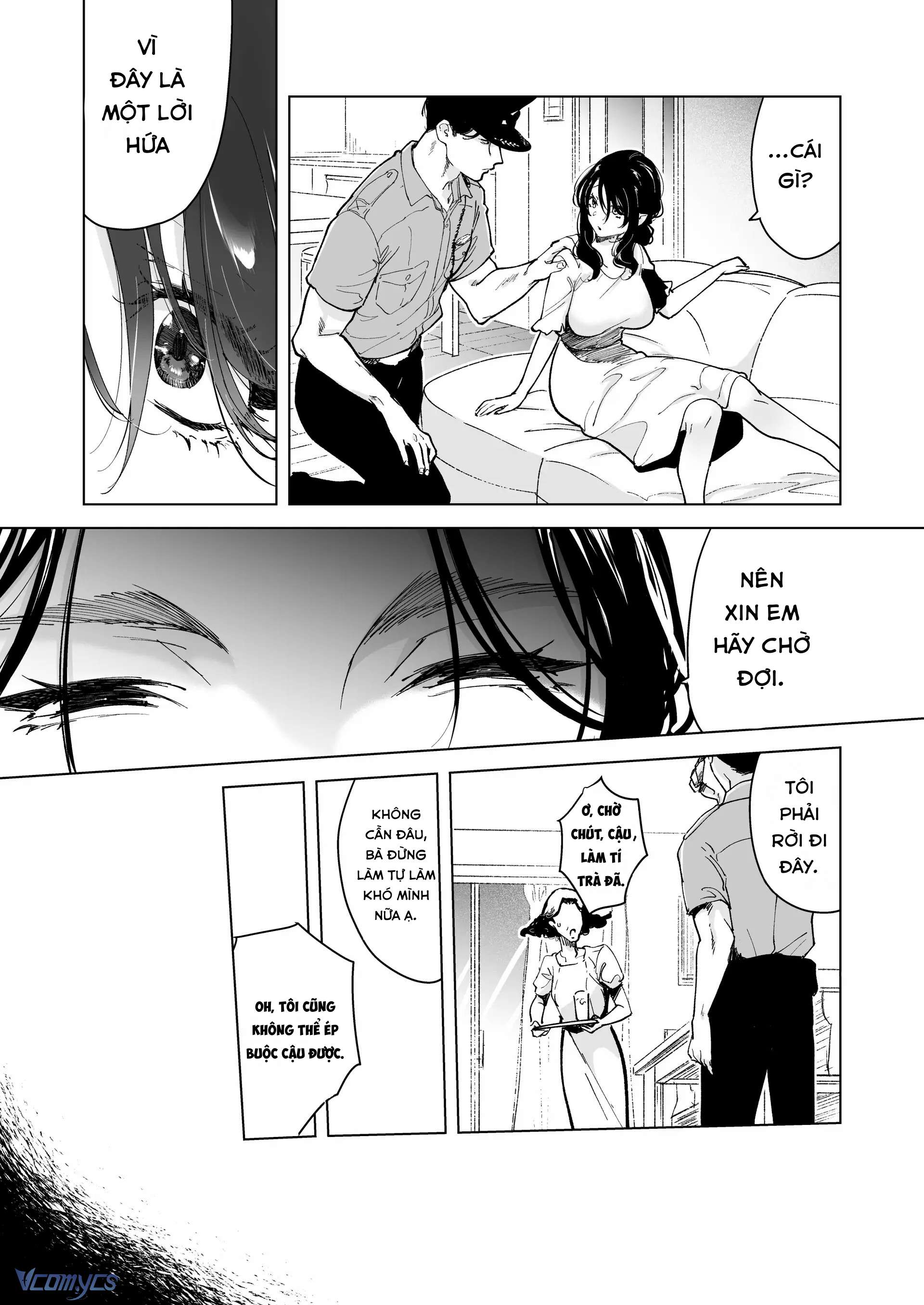 『18+』Anh cảnh sát nhà bên si tình - Cô vợ ngày ngày bị giam giữ và NTR trong lồng sắt Chap 2 - Next 