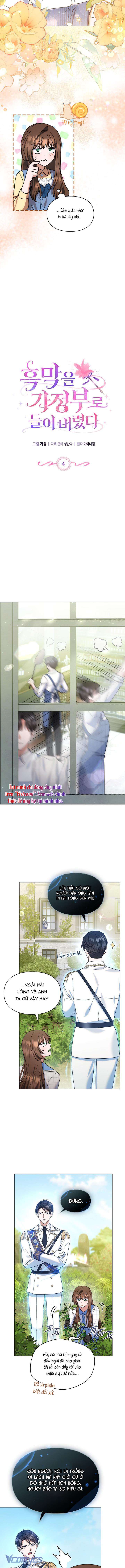 Tôi Đã Đưa Phản Diện Vào Làm Người Giúp Việc Chap 4 - Trang 3