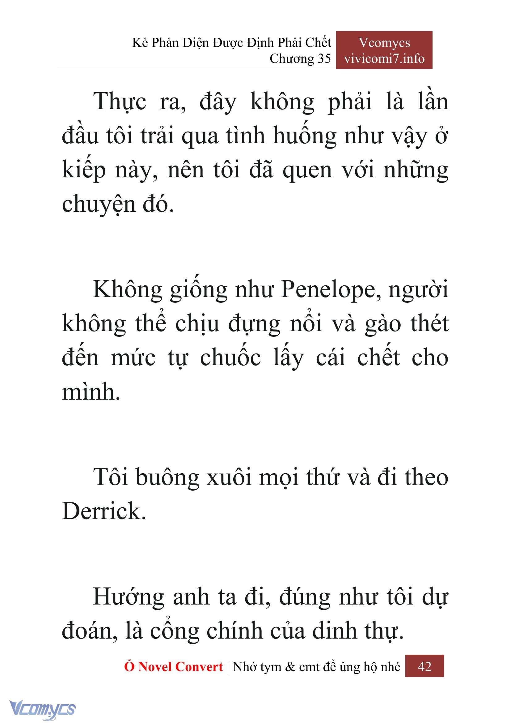 [Novel] Kẻ Phản Diện Được Định Phải Chết Chap 35 - Next 