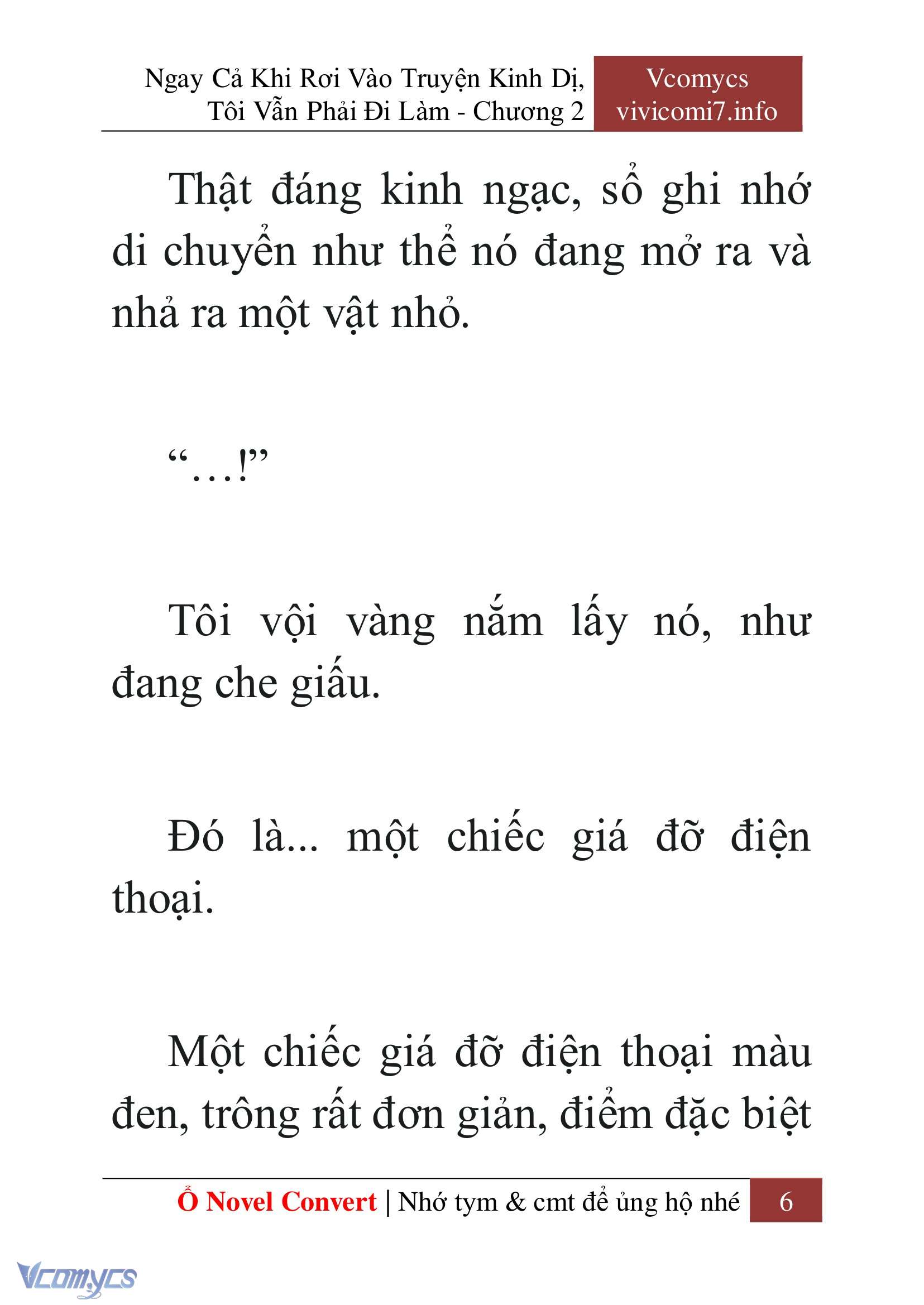 [Novel] Ngay Cả Khi Rơi Vào Truyện Kinh Dị, Tôi Vẫn Phải Đi Làm Chap 2 - Next 