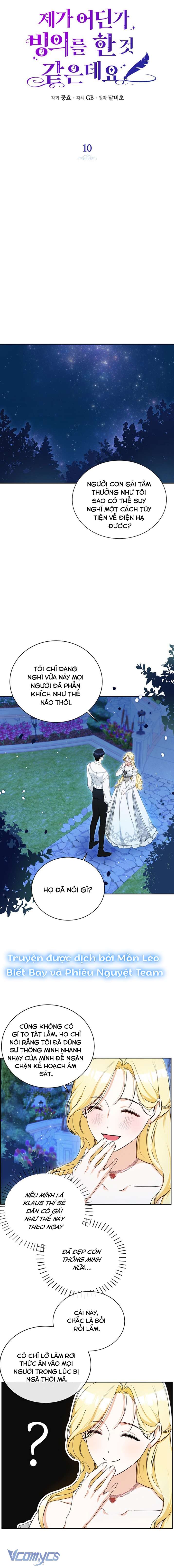 Hình Như Tôi Đã Xuyên Vào Cuốn Tiểu Thuyết Nào Đó Chapter 10 - Next Chapter 11