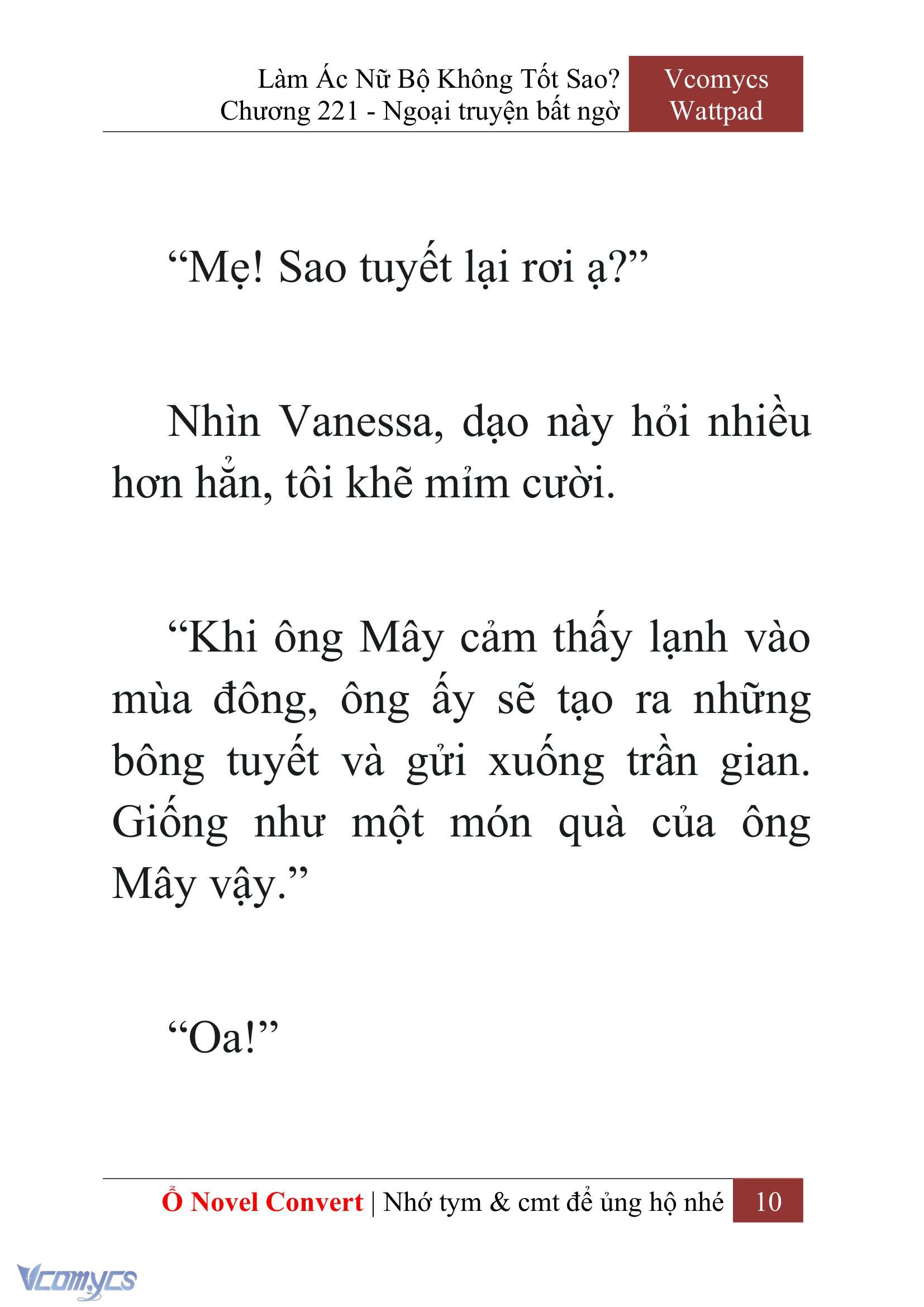 [Novel] Làm Ác Nữ Bộ Không Tốt Sao? Chap 221 - Trang 2