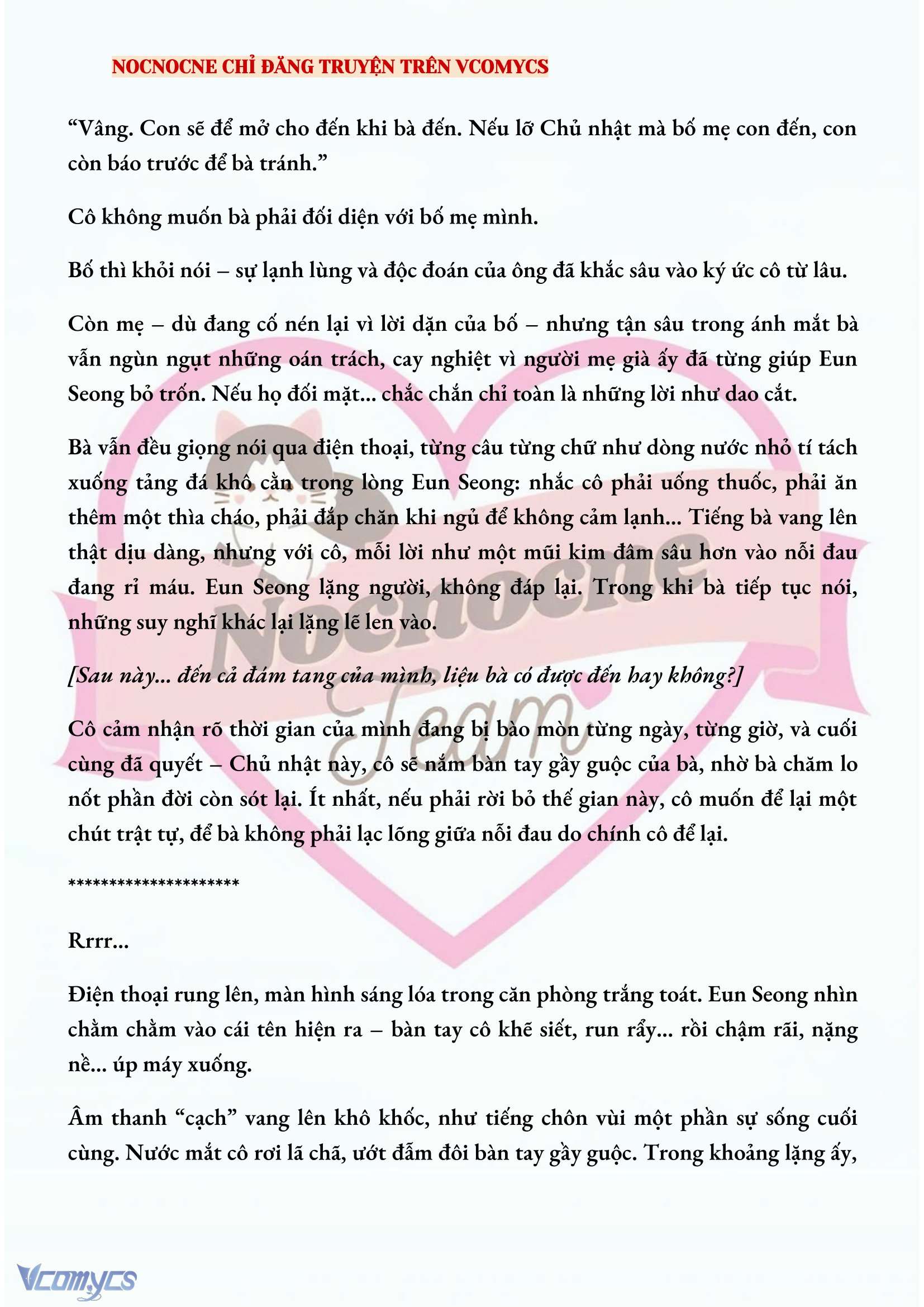 [NOVEL] CHÚNG TA KẾT THÚC VÀO MÙA THU Chap 52 - Trang 2